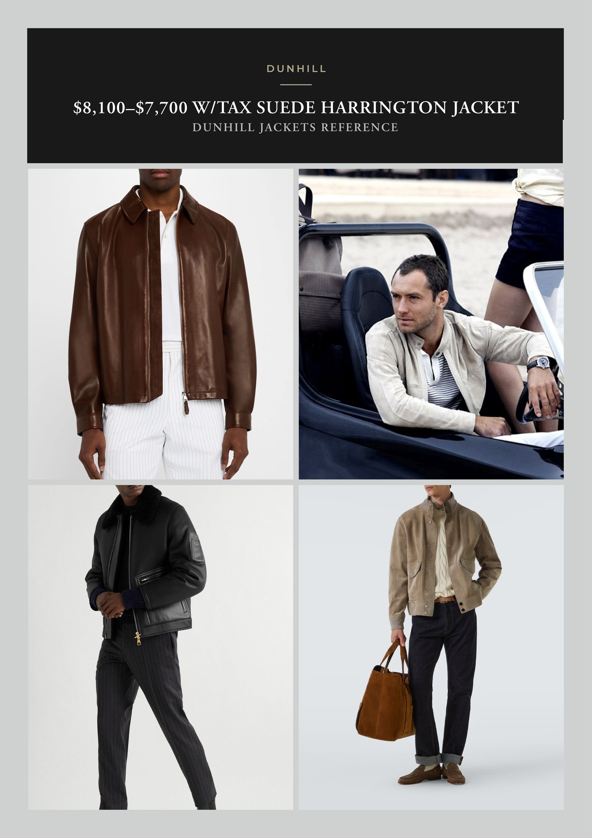 Alfred Dunhill 1 of 1 In the World $5700 DUNHILL Lamb / Loro Piana Cashmere Size US M / EU 48-50 / 2 - 3 Thumbnail
