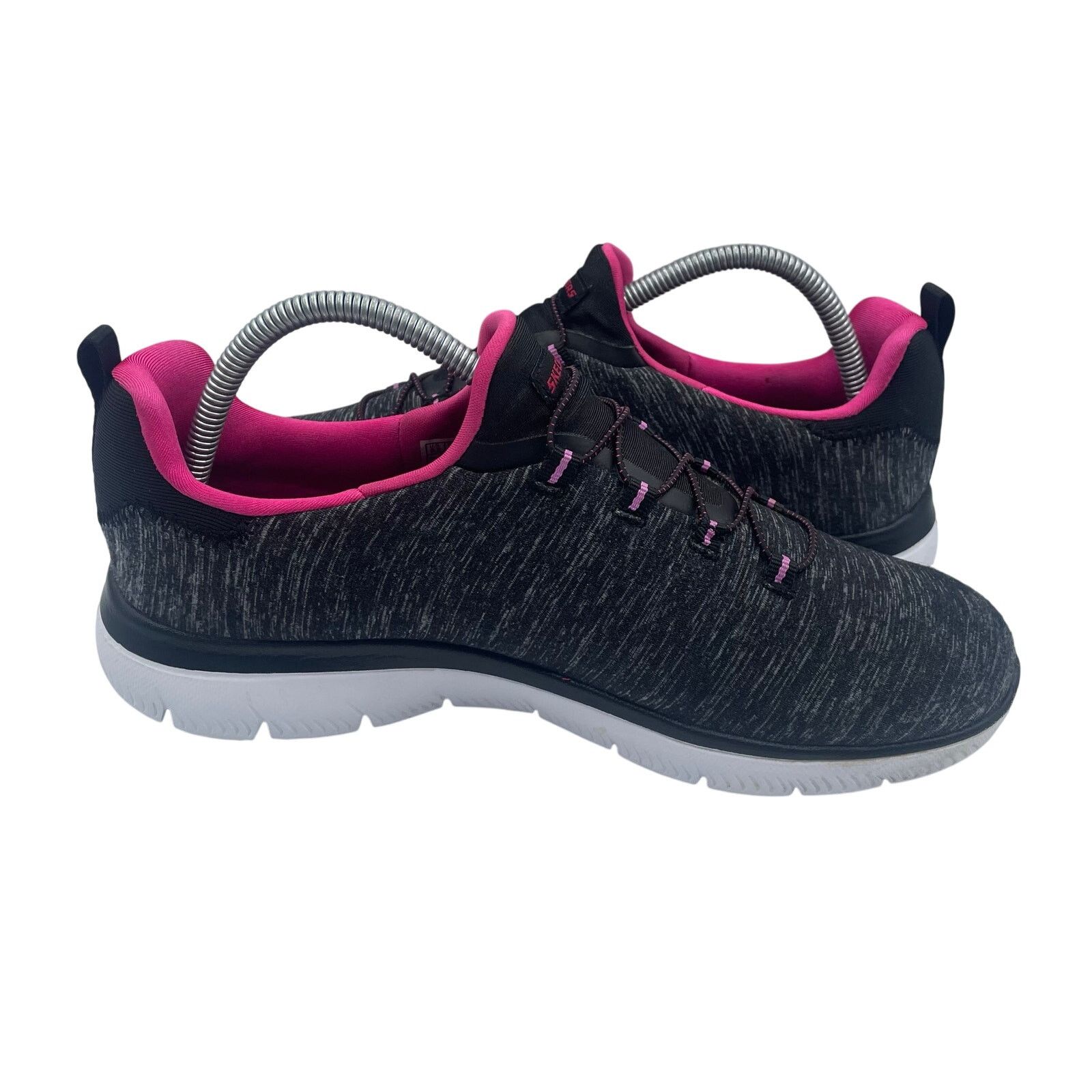 SKECHERS Skechers Summit Quick Getaway Black Pink Shoes Womens 9.5 Size US 9.5 / IT 39.5 - 6 Thumbnail