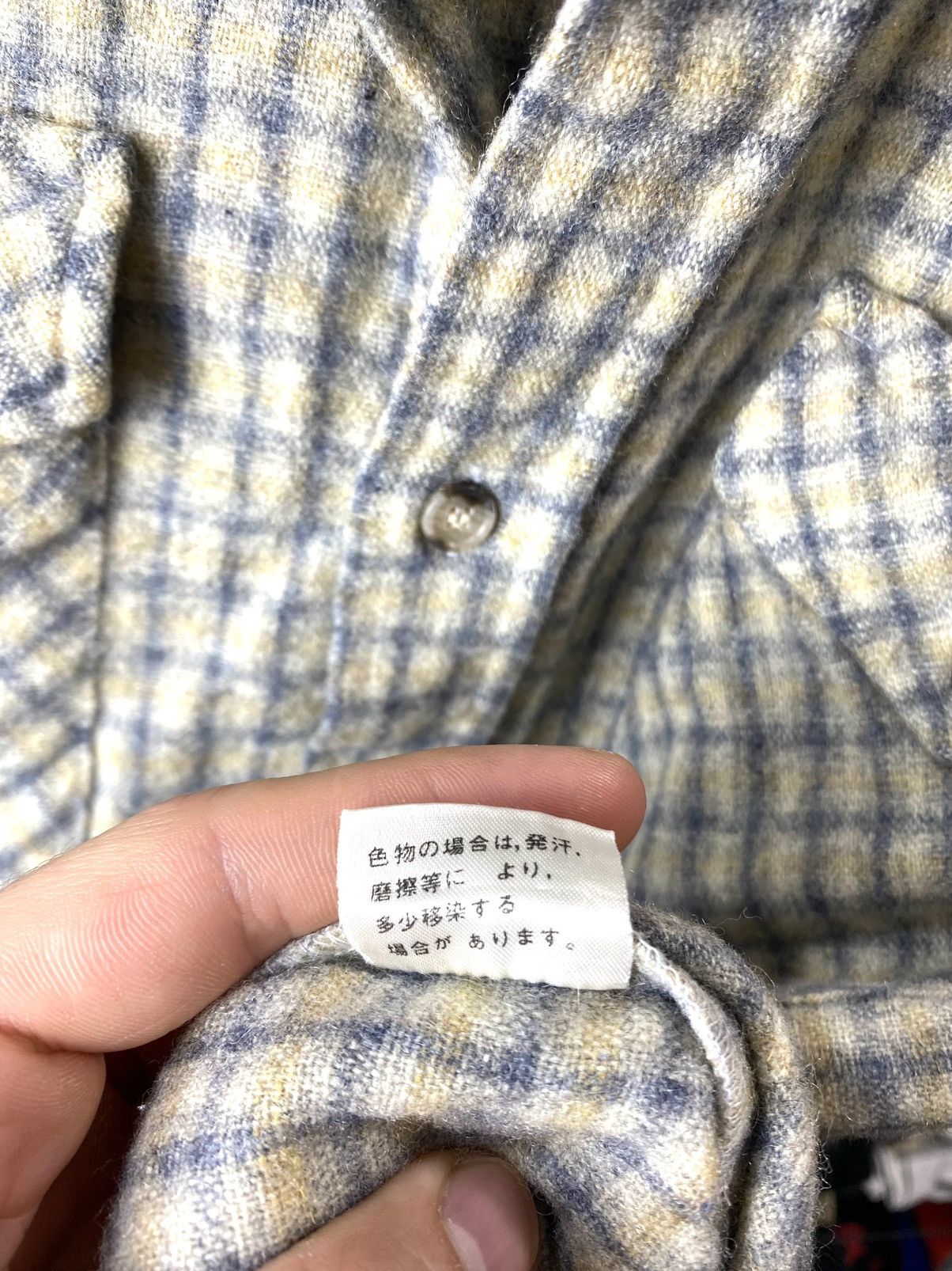 Vintage Rare! Vintage Spade Mashie Flannel Shirt Japan Brand Size M / US 6-8 / IT 42-44 - 8 Thumbnail