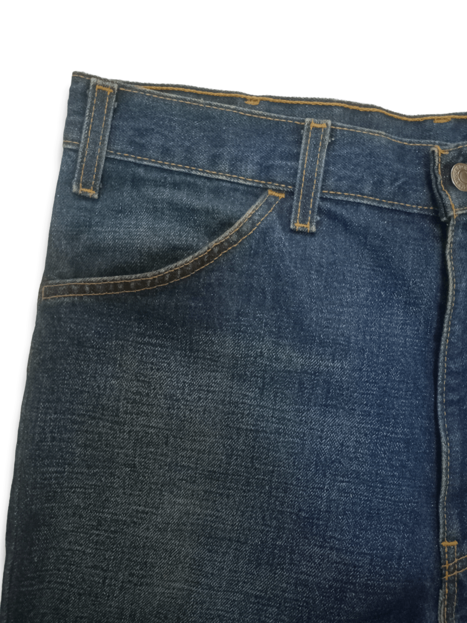 Levi's Vintage 80s Levis 646 Orange Tab Flare Bell Bottom Jeans Size US 33 - 5 Thumbnail