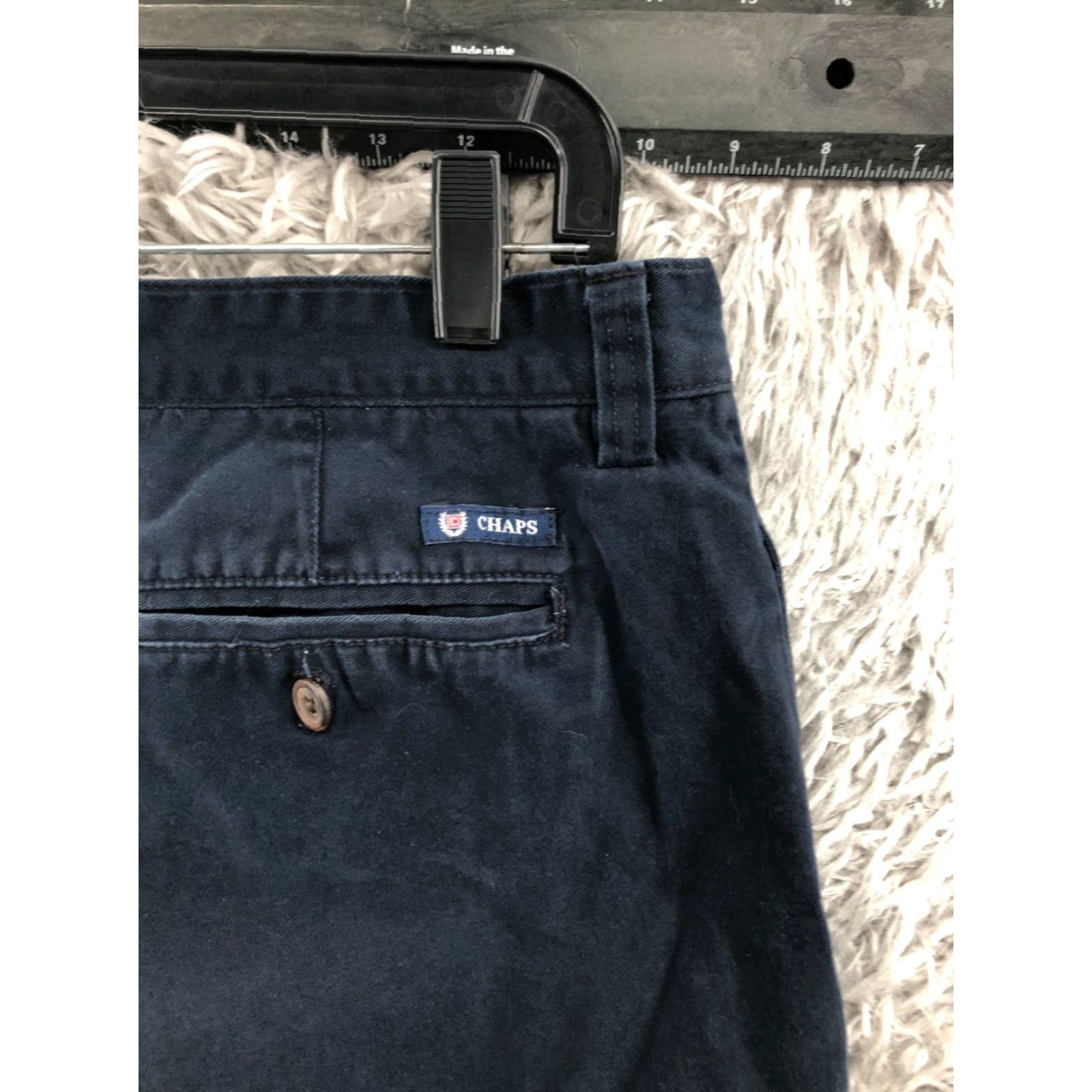 Chaps Chaps Chino Shorts Mens Size 36 Mid Rise Medium Wash Blue Size US 36 / EU 52 - 5 Thumbnail