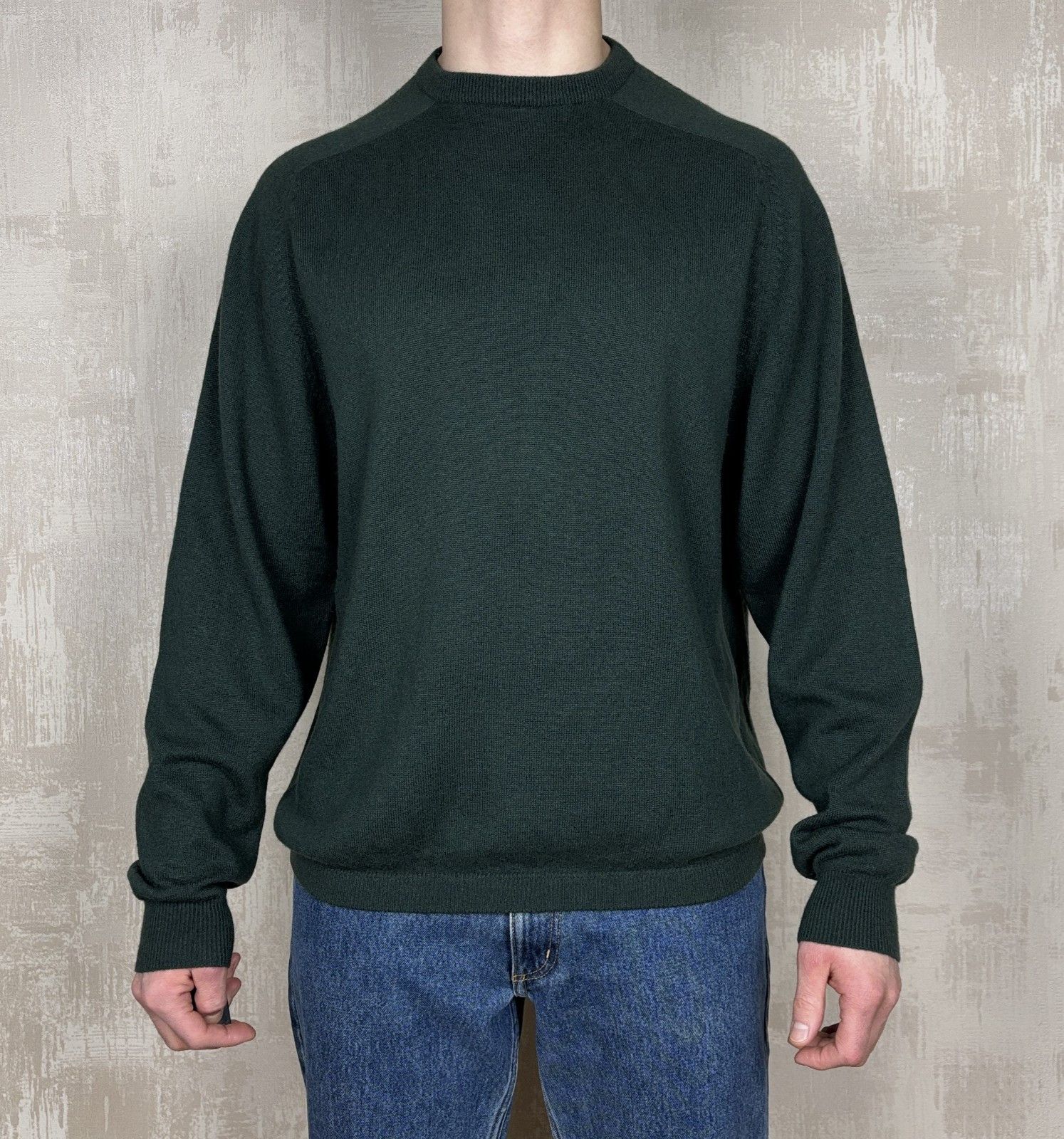 Suitsupply Suitsupply Pure Cashmere Crew Neck Sweater Size fits XL Size US XL / EU 56 / 4 - 1 Thumbnail