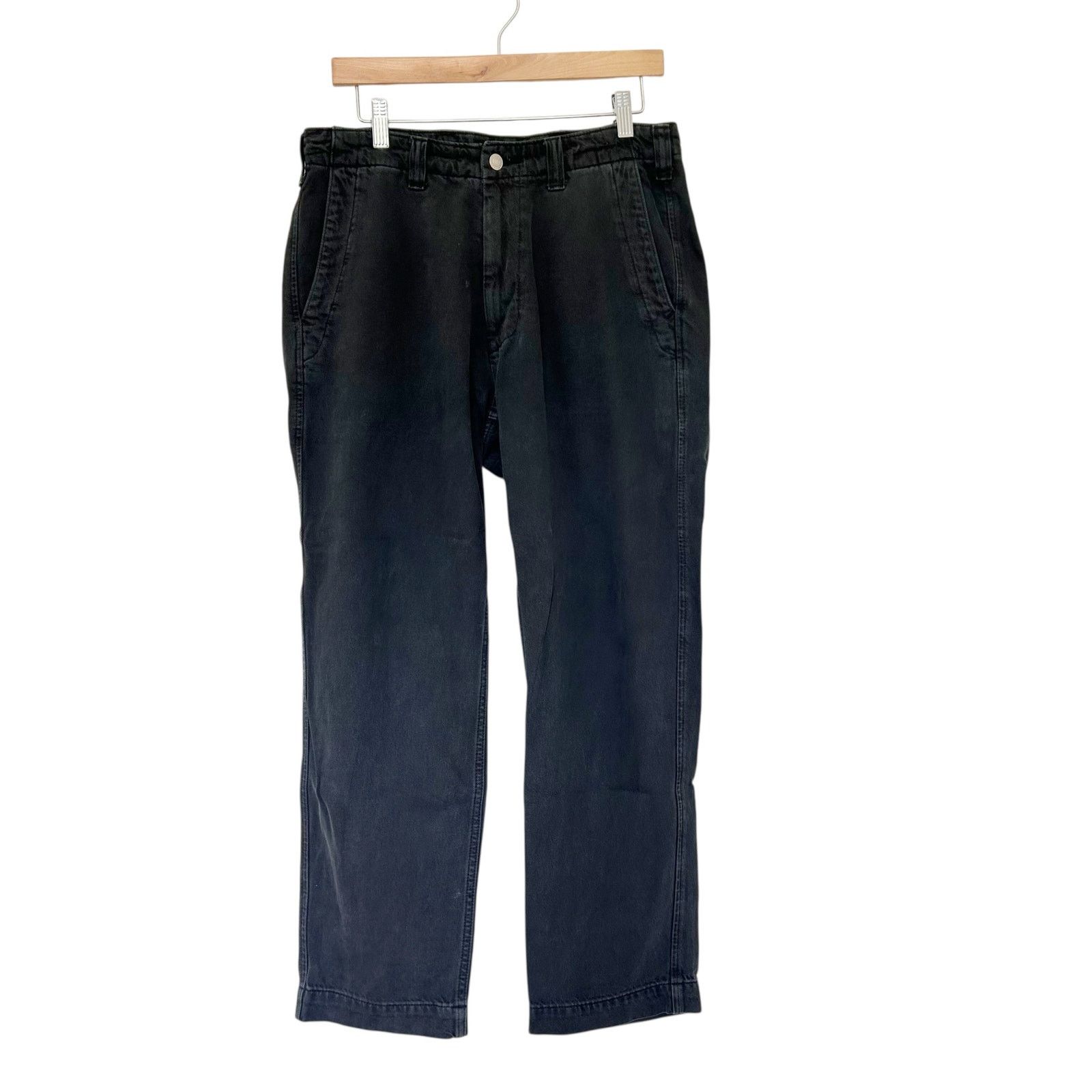 Abercrombie & Fitch Abercrombie A&F Lightweight Jeans Loose Black Sz 31 Size 31" - 1 Thumbnail