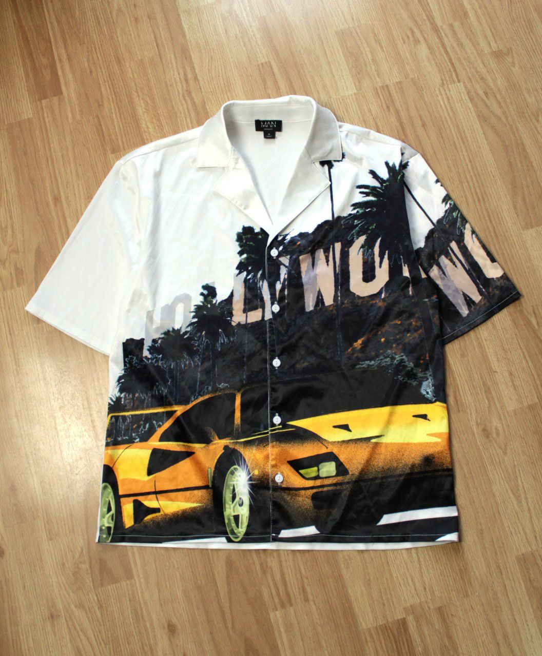 Ferrari 🔥 Ferrari F40 Hollywood Cool Art Button Up Shirt Vintage Y2K Size US M / EU 48-50 / 2 - 1 Thumbnail