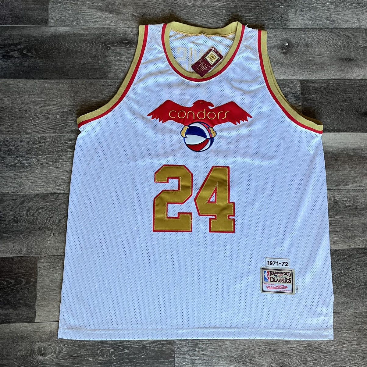 Mitchell & Ness × NBA × Vintage Vintage 1990s NBA Hardwood Classics Condors Lewis #24 Jersey Size US XL / EU 56 / 4 - 1 Thumbnail