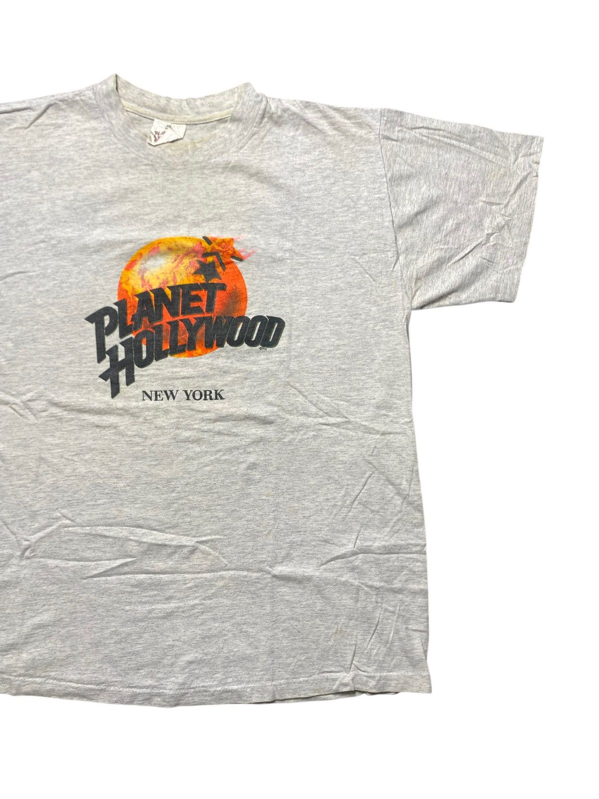 Planet Hollywood VINTAGE PLANET HOLLYWOOD NEW YORK FRONT DESIGN TEE Size US L / EU 52-54 / 3 - 3 Thumbnail