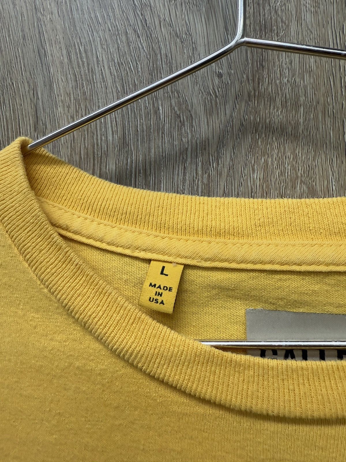 Gallery Dept. Gallery Dept Yellow Short Sleeve Size US L / EU 52-54 / 3 - 6 Thumbnail