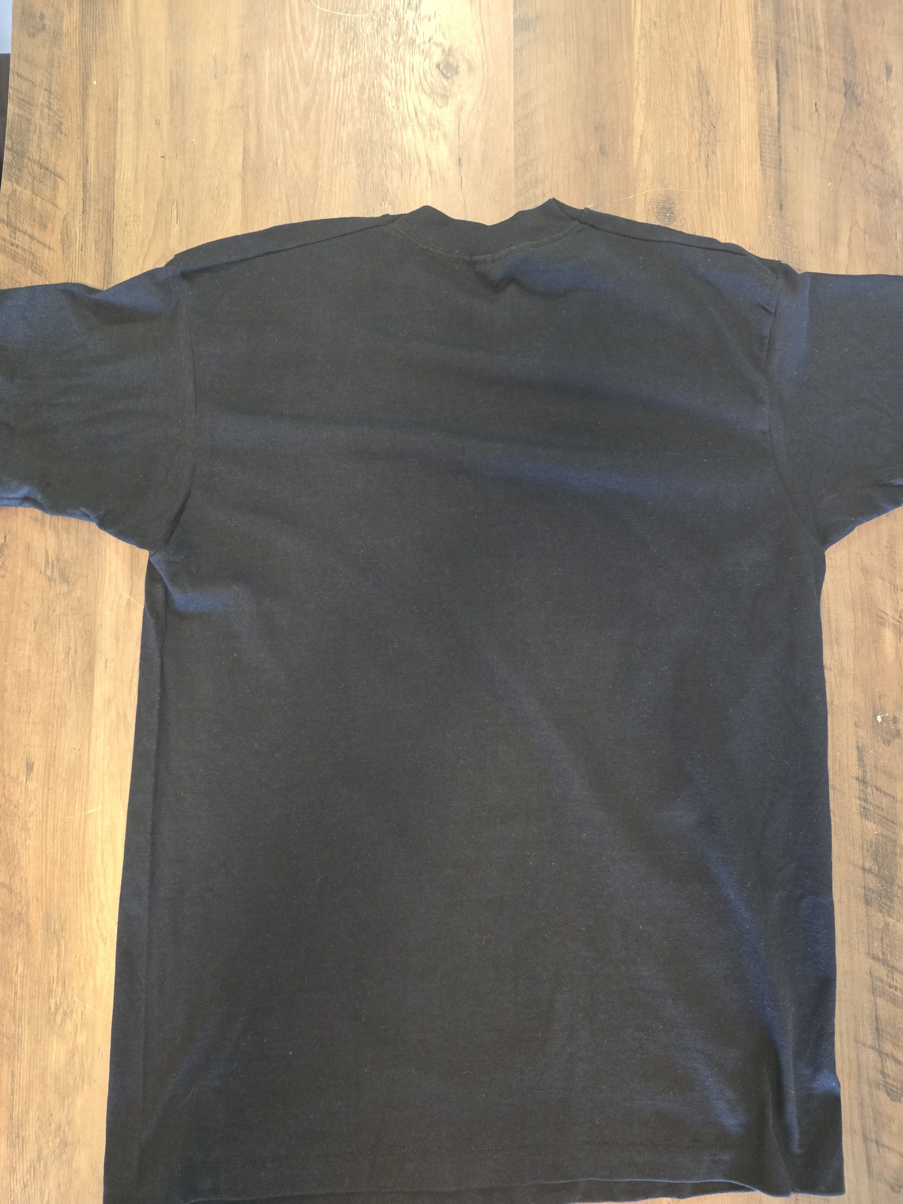 Vintage Michigan Wolverines Vintage 90s 'Tear 'Em Up' Black T-Shirt Size US L / EU 52-54 / 3 - 4 Thumbnail