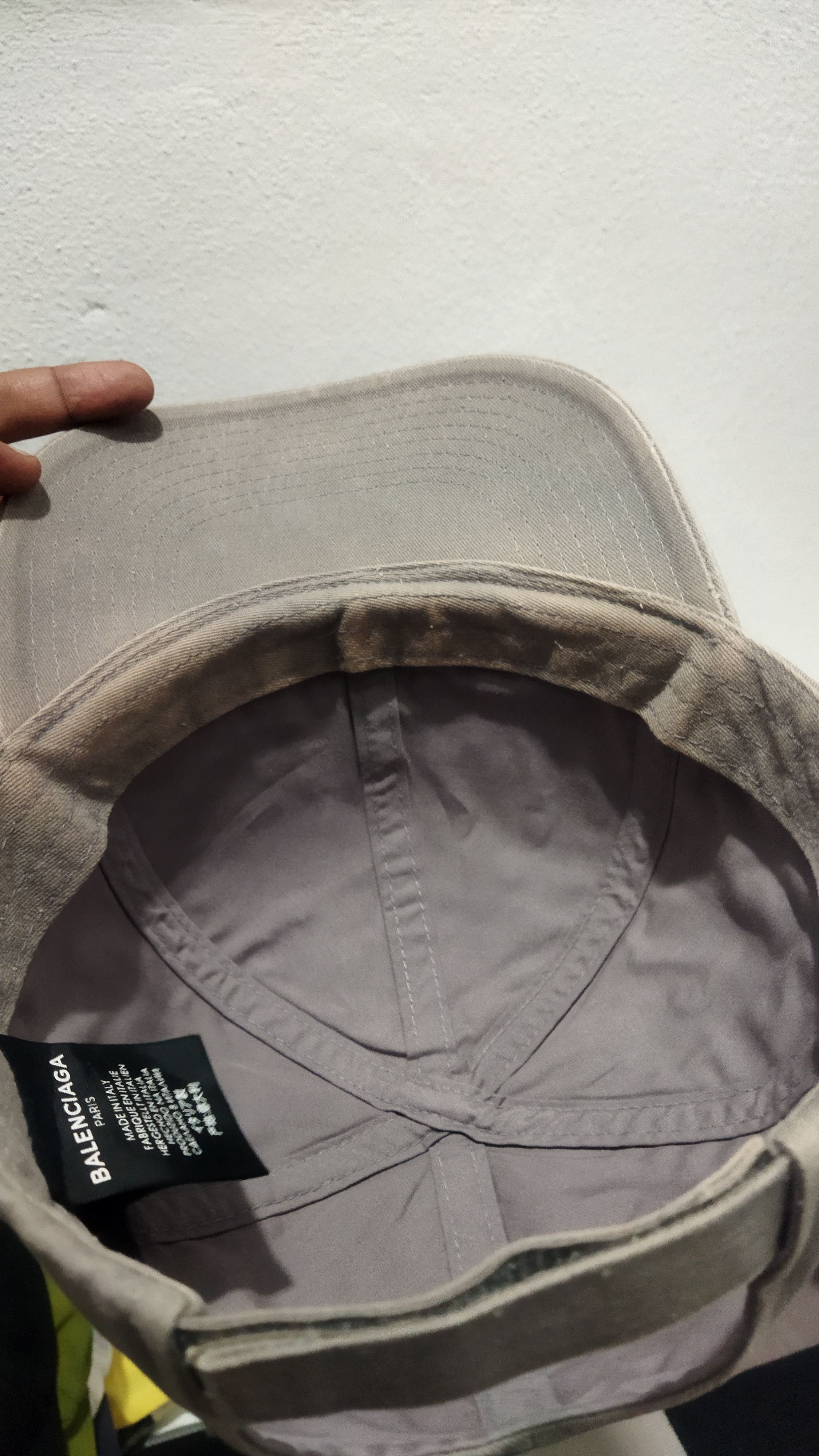 Balenciaga BALENCIAGA Cap Grey Size ONE SIZE - 7 Thumbnail