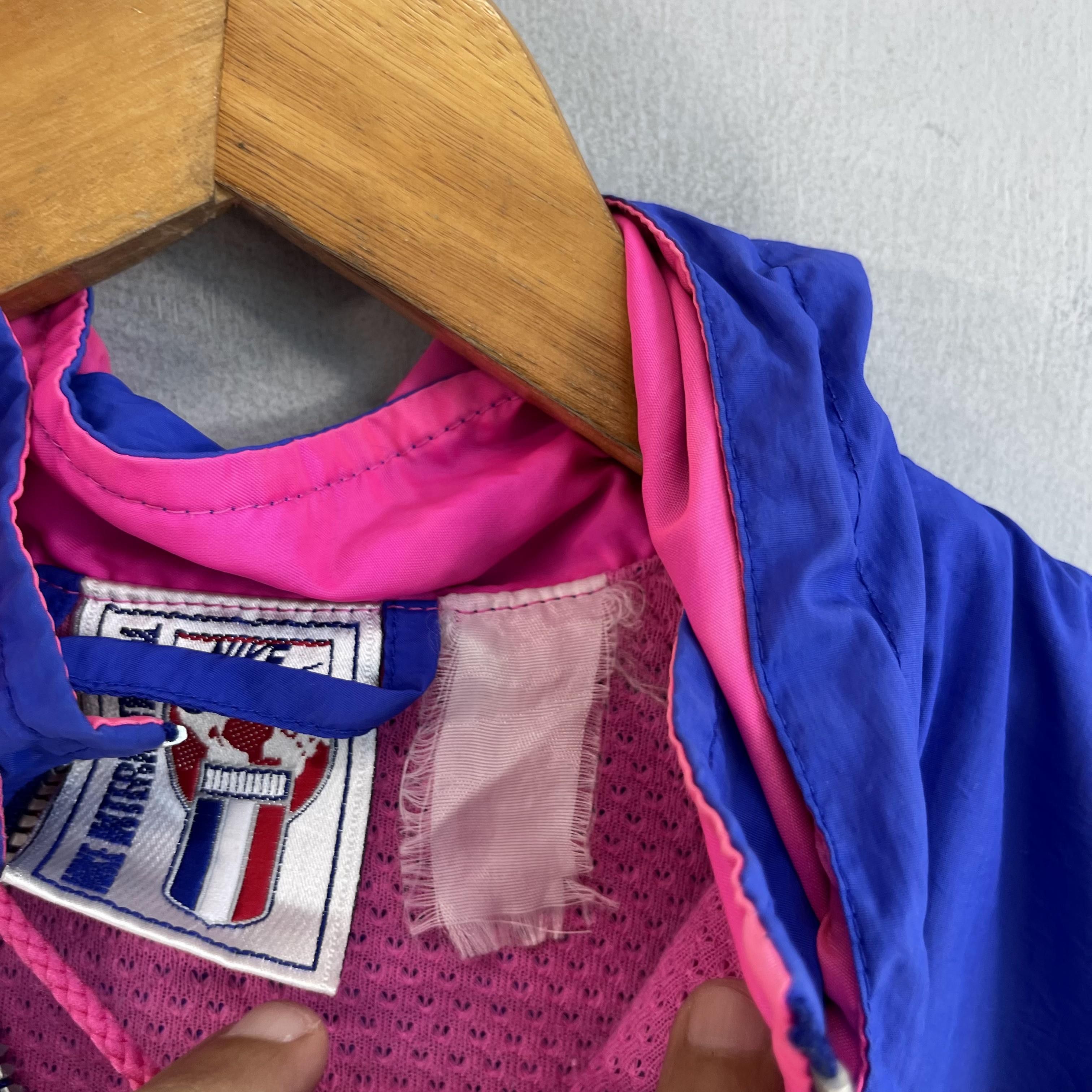 Nike × Vintage Vintage 90's NIKE International Half Zipper Pullover Jacket Size US S / EU 44-46 / 1 - 10 Thumbnail