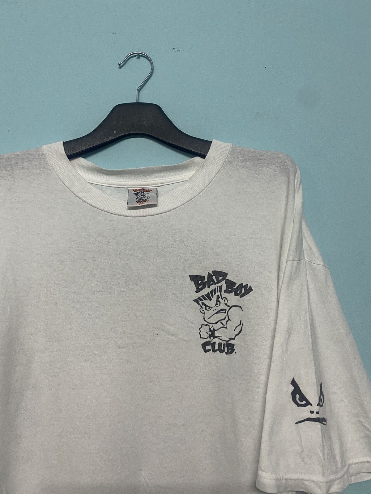 Rap Tees 💥STEAL💥BAD BOY CLUB BACK HIT BIG LOGO SHIRT Size US XL / EU 56 / 4 - 9 Thumbnail