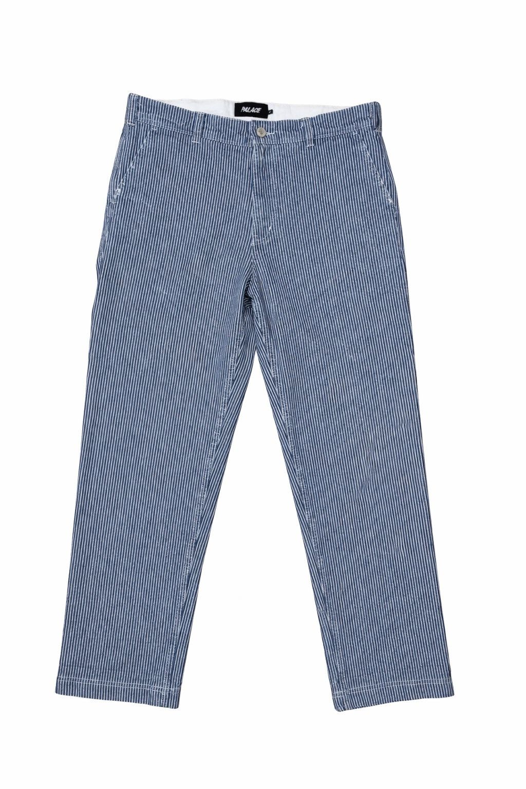 Palace Palace Skateboards Hickory Stripe Kosh TrouserWorkwear Pants Size US 32 / EU 48 - 1 Thumbnail