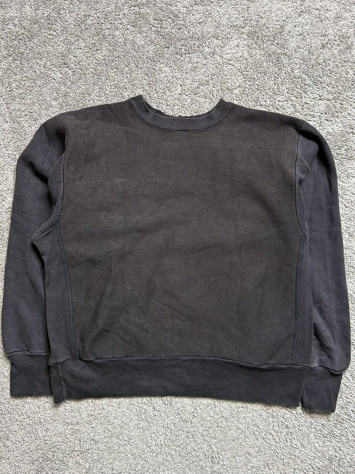 Champion Vintage 80s Champion Reverse Weave Sweatshirt Black HS USA Size US L / EU 52-54 / 3 - 6 Thumbnail