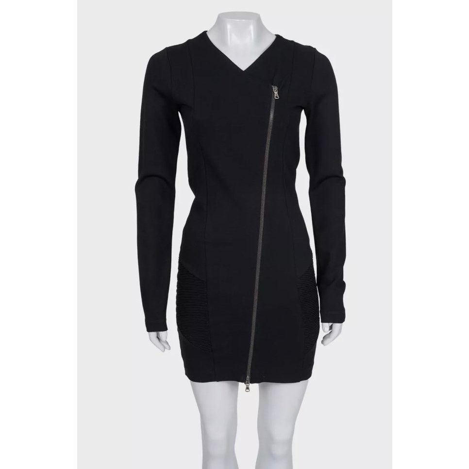 Pierre Balmain NWOT Pierre Balmain Black Bodycon Dress EU38 M Size S / US 4 / IT 40 - 1 Thumbnail