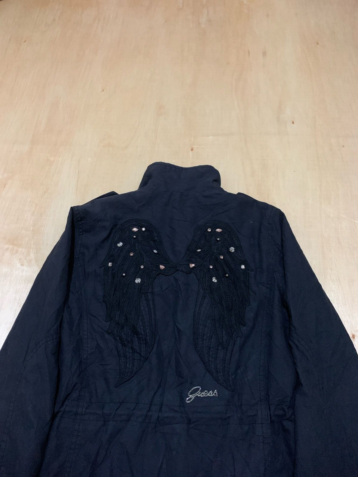 Guess × Japanese Brand × Le Grande Bleu (L.G.B.) Guess Wings Ifsixwasnine Punk style Jacket Size US S / EU 44-46 / 1 - 2 Thumbnail