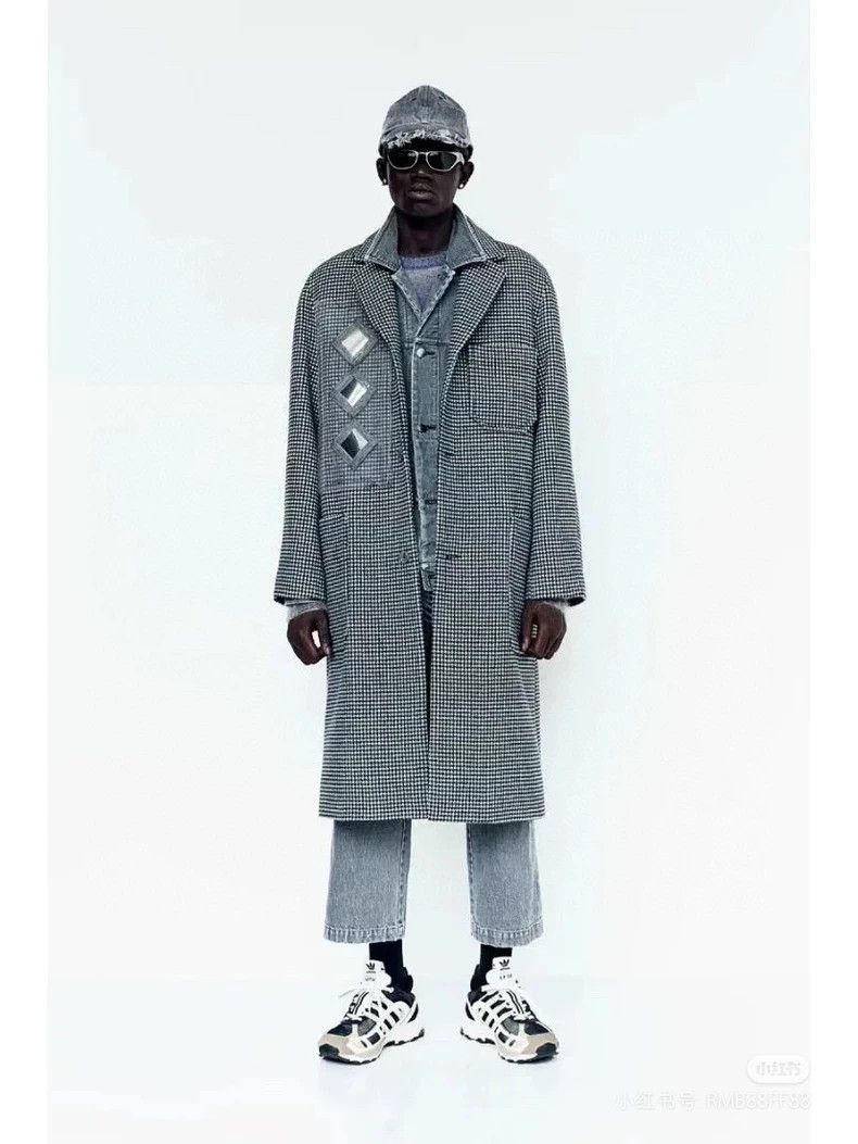 Song For The Mute Song For The Mute houndstooth wool overcoat Size US S / EU 44-46 / 1 - 7 Thumbnail