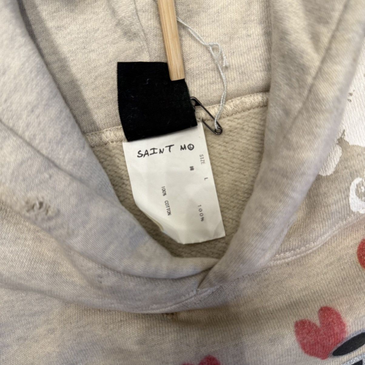 DENIM TEARS × Saint Michael Graffiti Hoodie Size US L / EU 52-54 / 3 - 6 Thumbnail