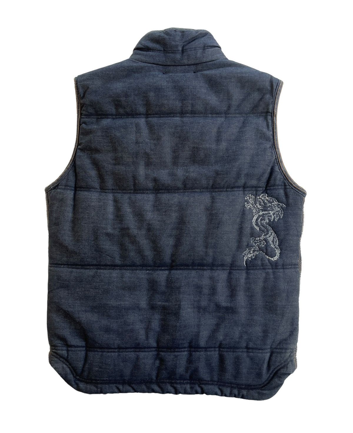 Diesel Diesel Denim Puffer Dragon Vest Size US S / EU 44-46 / 1 - 2 Thumbnail