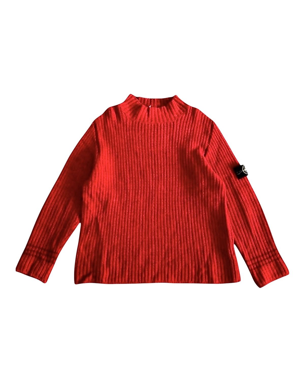 Stone Island RARE ICONIC Stone Island Vintage AW'03 Wool Red Sweater Size US XL / EU 56 / 4 - 1 Thumbnail
