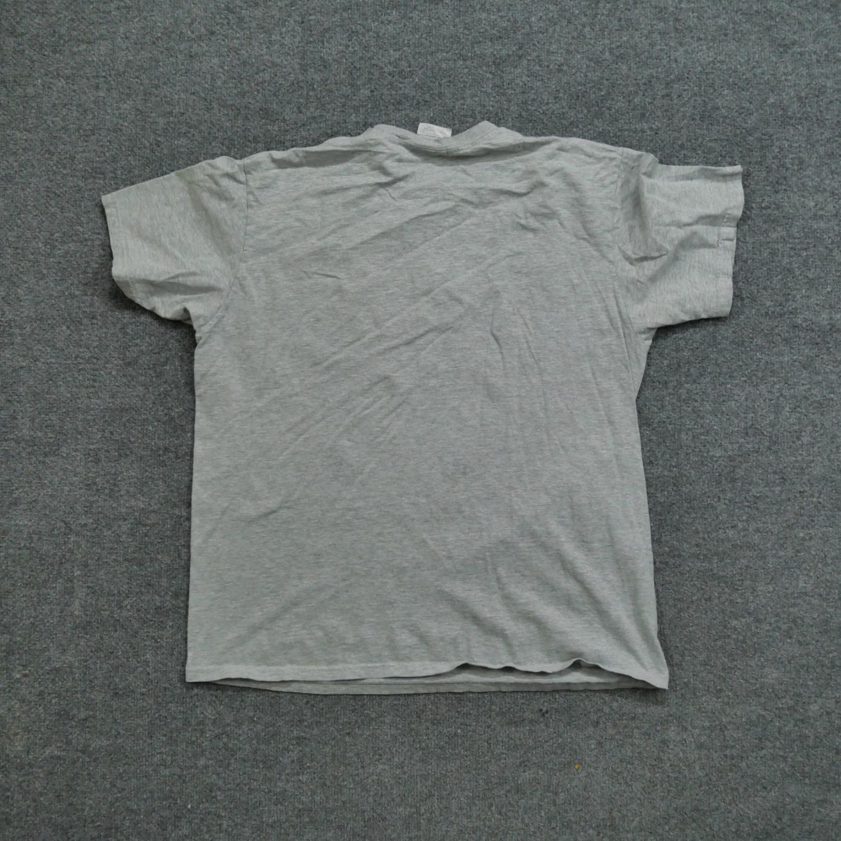 Nike VINTAGE Nike T Shirt Mens Large Grey Silver Tag Spell Out Y2K 90s Nike Air Crew Neck Short Sleeve Cotton Logo 20th Century Size US L / EU 52-54 / 3 - 7 Thumbnail