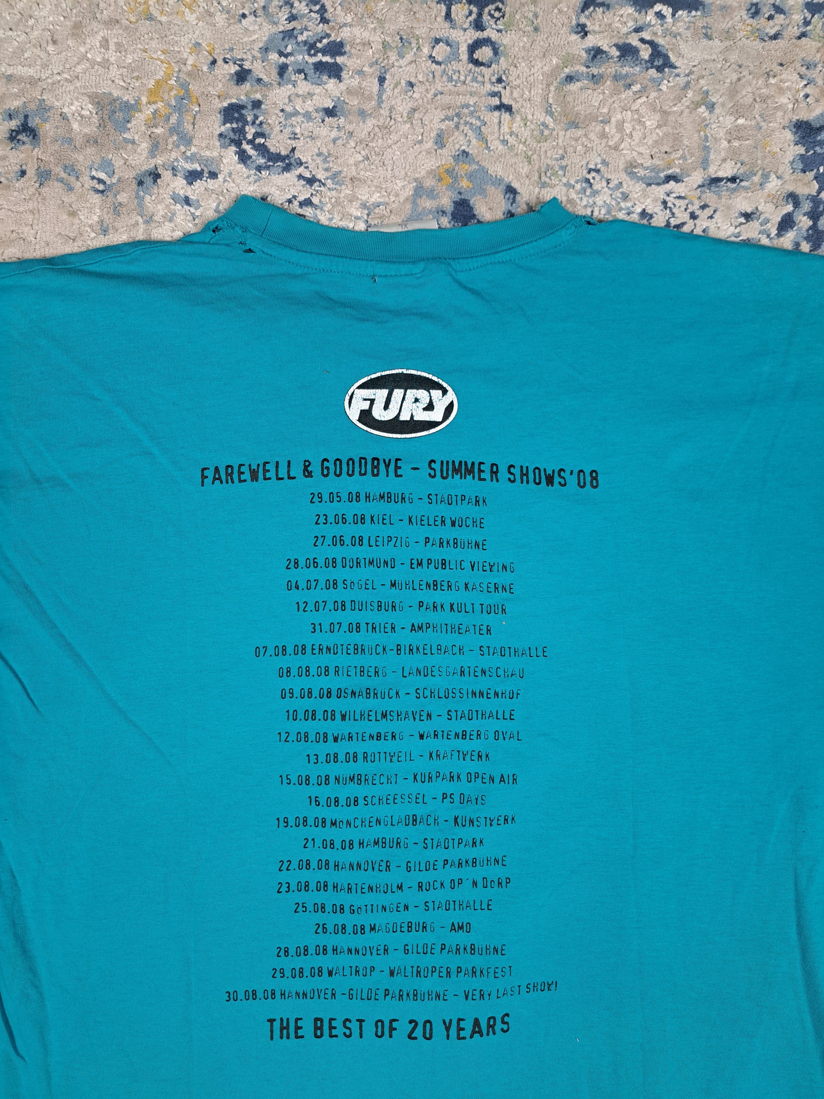 Band Tees Vintage 00s Fury in the Slaughterhouse Thrashed Tee Size US XL / EU 56 / 4 - 5 Thumbnail
