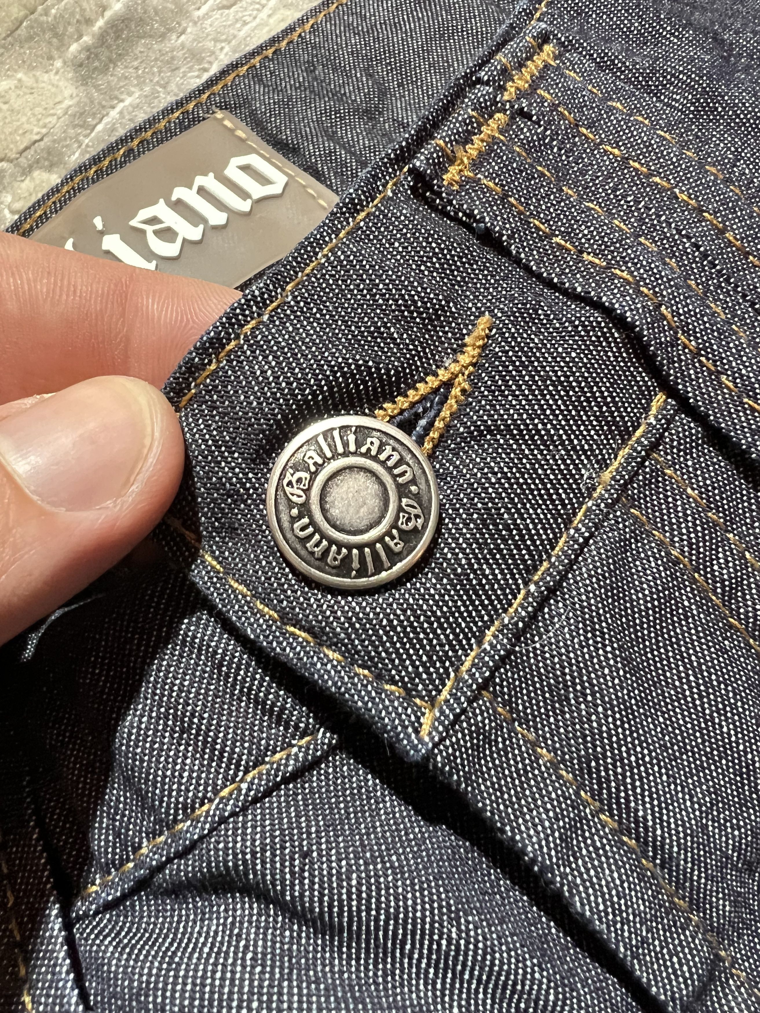 John Galliano VTG streetwear Galliano jeans denim vintage pants designer Size 25" / US 0 / IT 36 - 6 Thumbnail