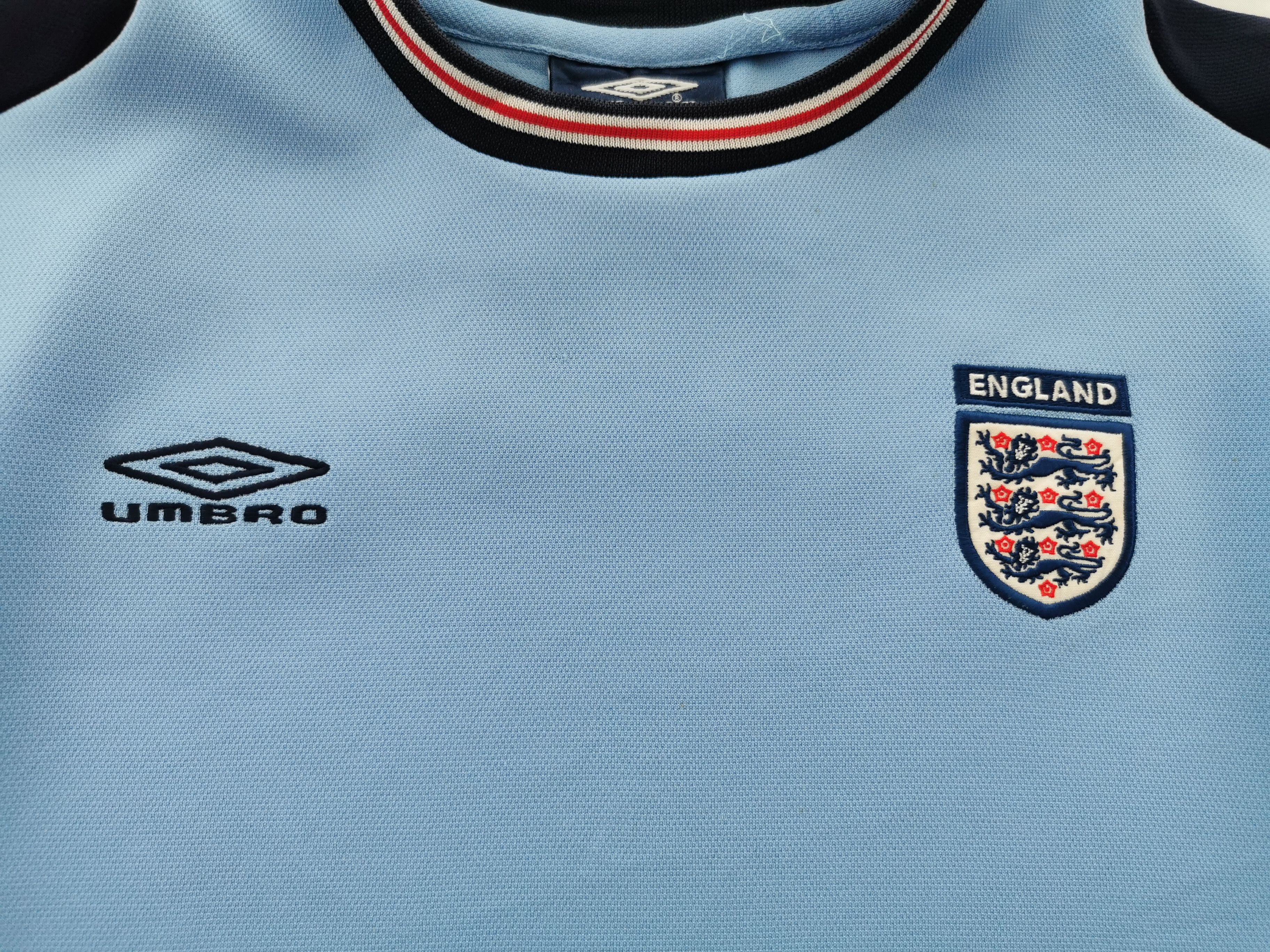 Umbro Vintage 00s Umbro England Football Pullover Jacket Size M Size US M / EU 48-50 / 2 - 4 Thumbnail