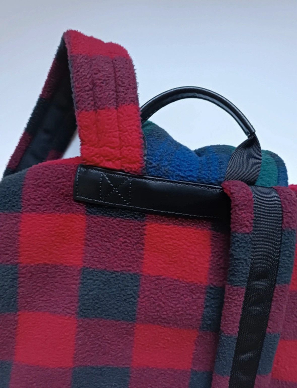 Palace × Polo Ralph Lauren Palace X Polo Ralph Lauren Fleece Backpack Size ONE SIZE - 8 Thumbnail