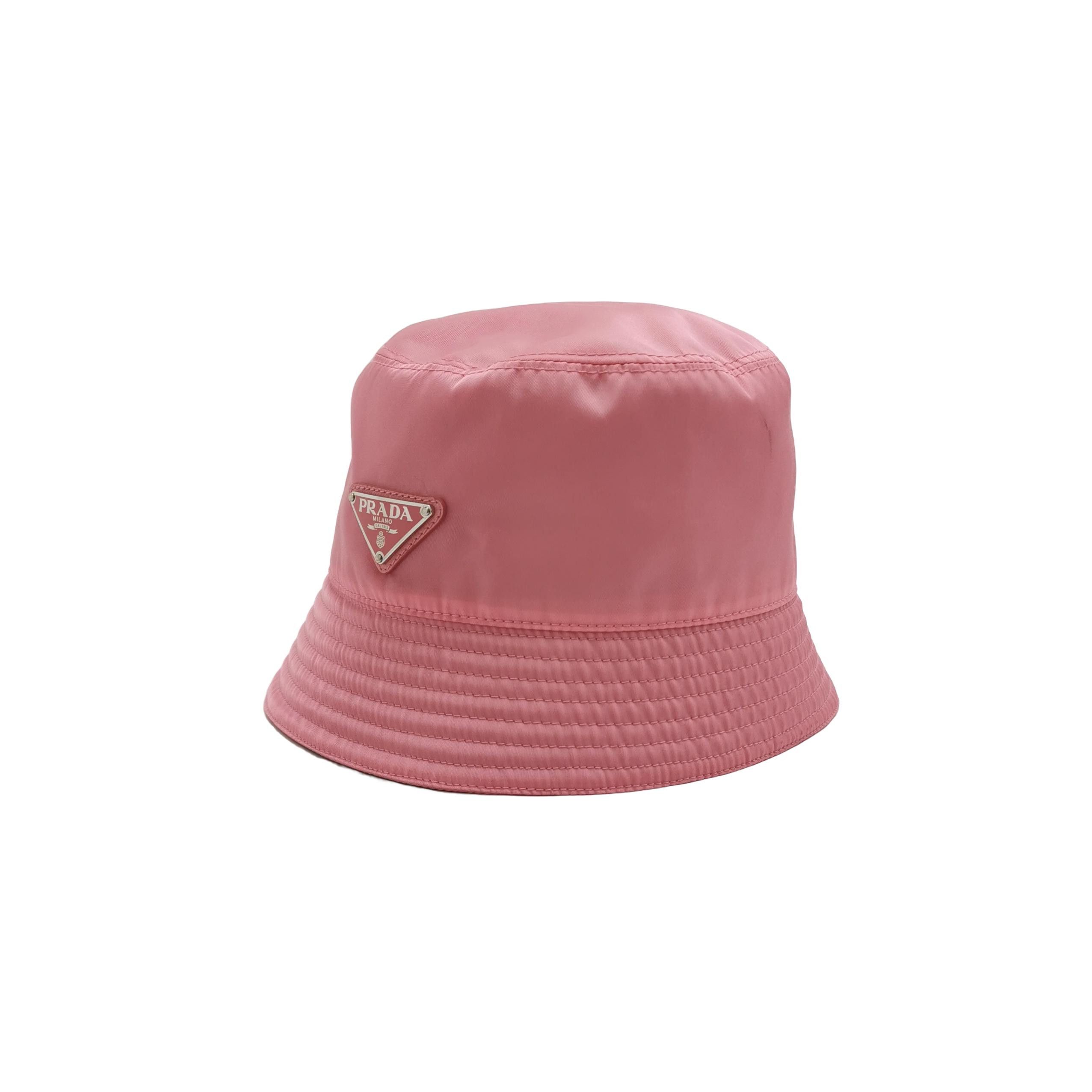 Prada Prada Logo Nylon Bucket Hat Size S Size ONE SIZE - 1 Thumbnail