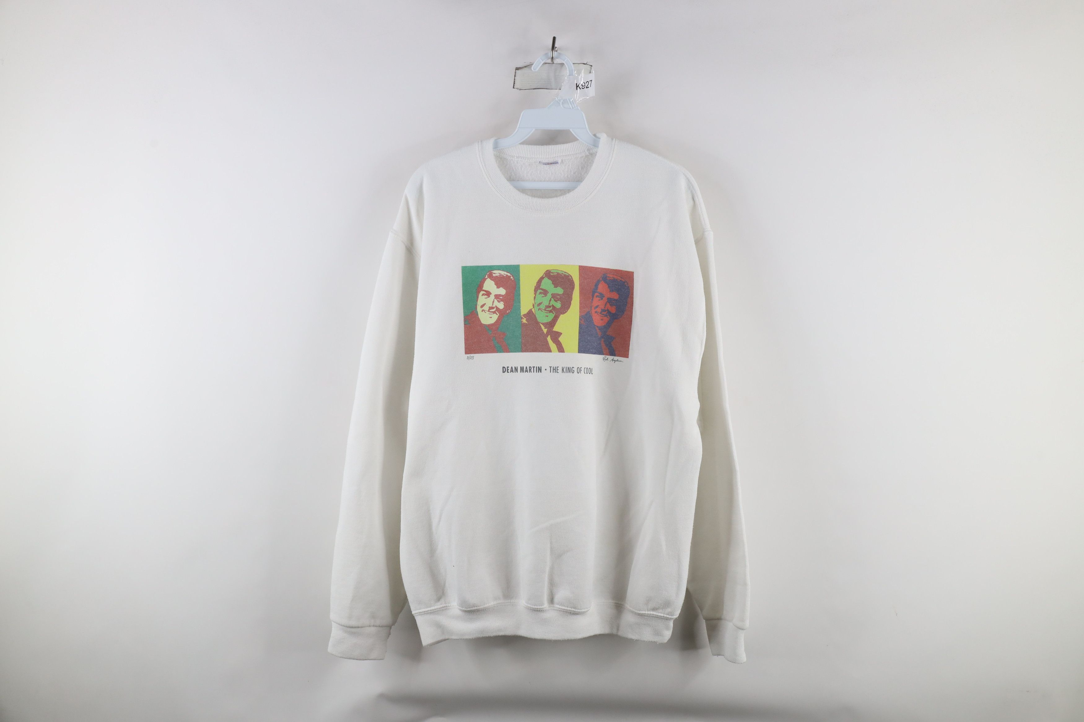 Vintage Vintage 90s Streetwear Dean Martin King of Cool Sweatshirt Size US M / EU 48-50 / 2 - 1 Thumbnail