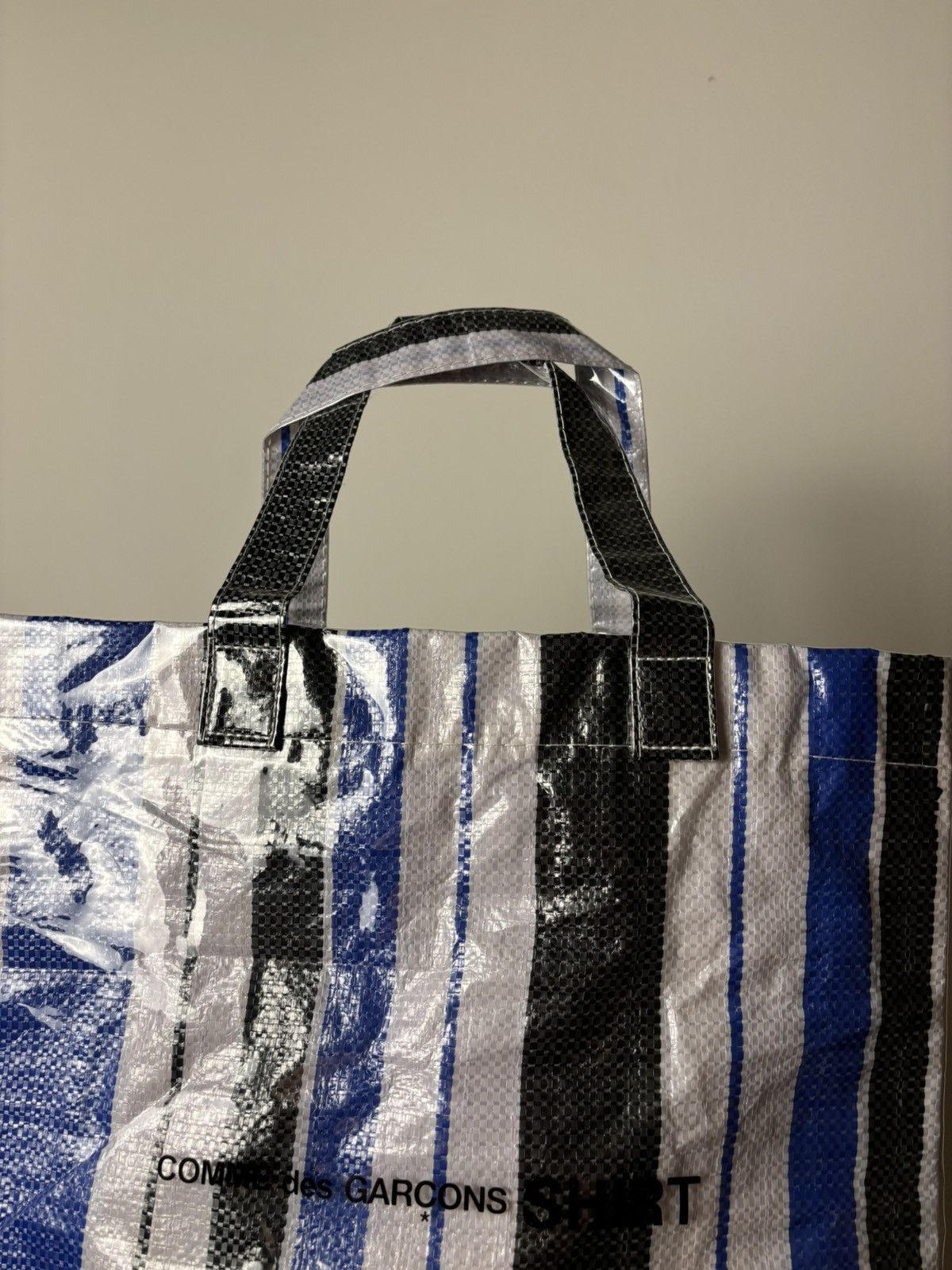 Comme des Garcons × Comme des Garcons SHIRT Comme Des Garsons CDG Shirt PVC Picnic Sheet Tote Bag Size ONE SIZE - 5 Thumbnail