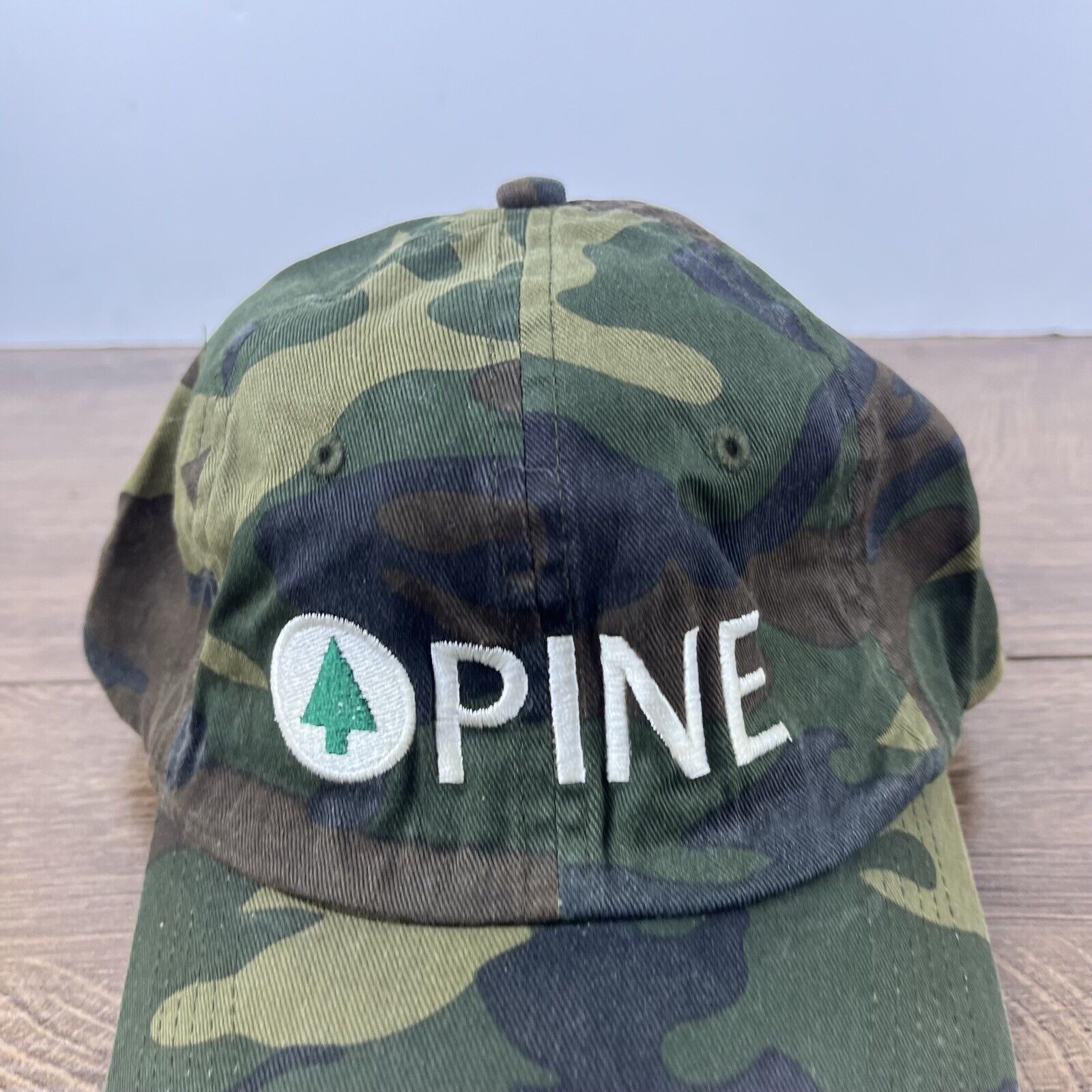 Other Pine Camo Hat Pinetree Camo Green Hat Adjustable Hat Camo Ad Size ONE SIZE - 7 Thumbnail
