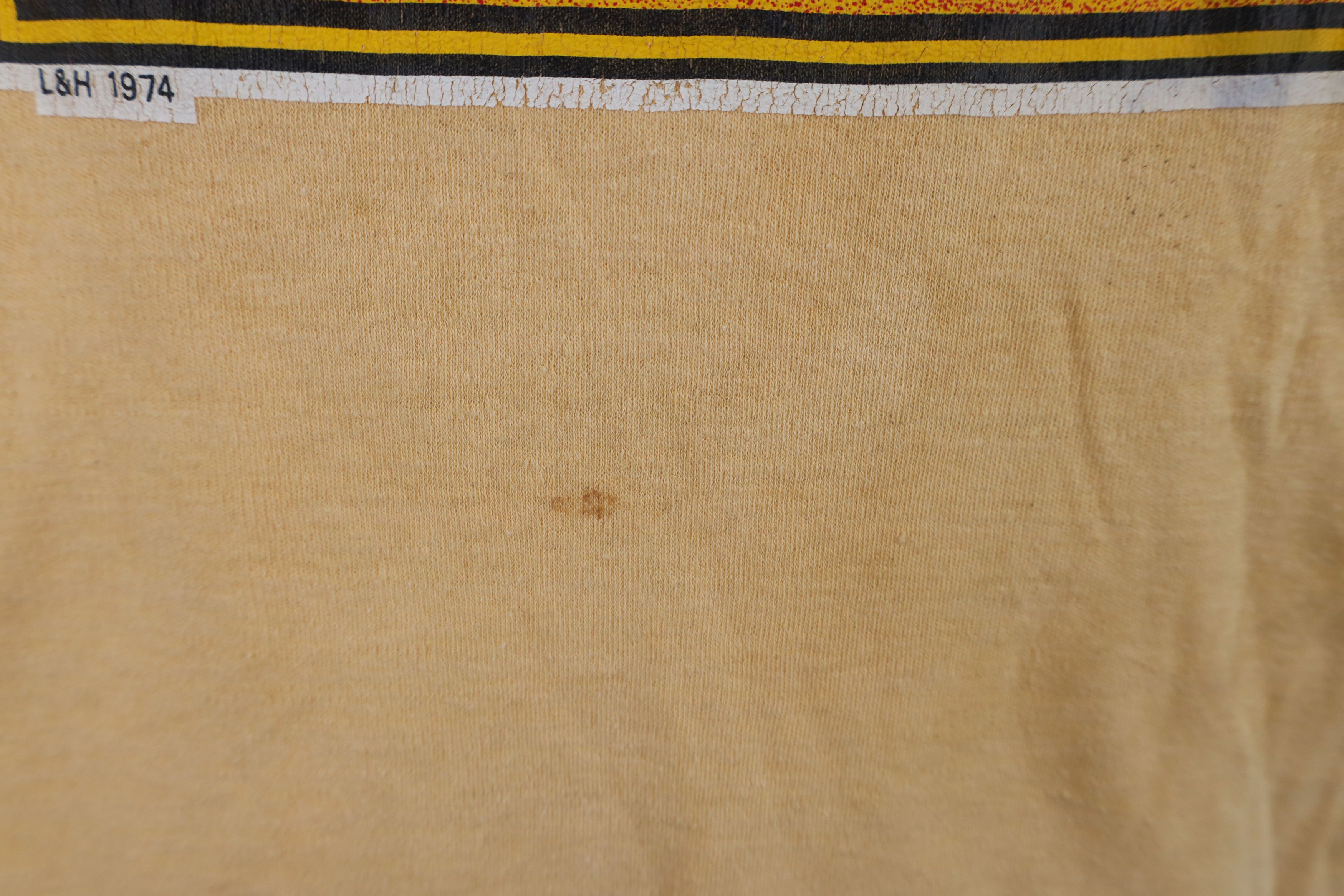 Vintage Vintage 70s 1974 Elvis Presley Ringer T-Shirt Peach Size M / US 6-8 / IT 42-44 - 6 Thumbnail