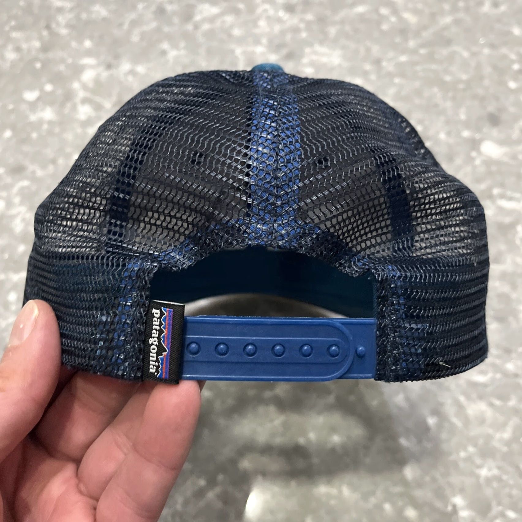 Patagonia Patagonia Unisex Trucker Hat Snapback Baseball Cap Teal Size ONE SIZE - 4 Thumbnail