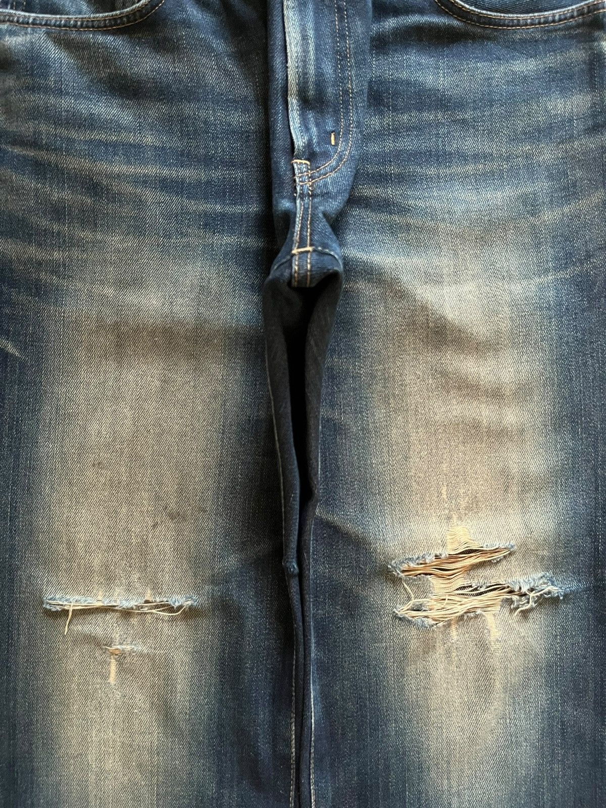 Edwin SALES🔥Vintage Japanese Edwin Mud Wash Distress Loose Jeans Size US 33 - 5 Thumbnail