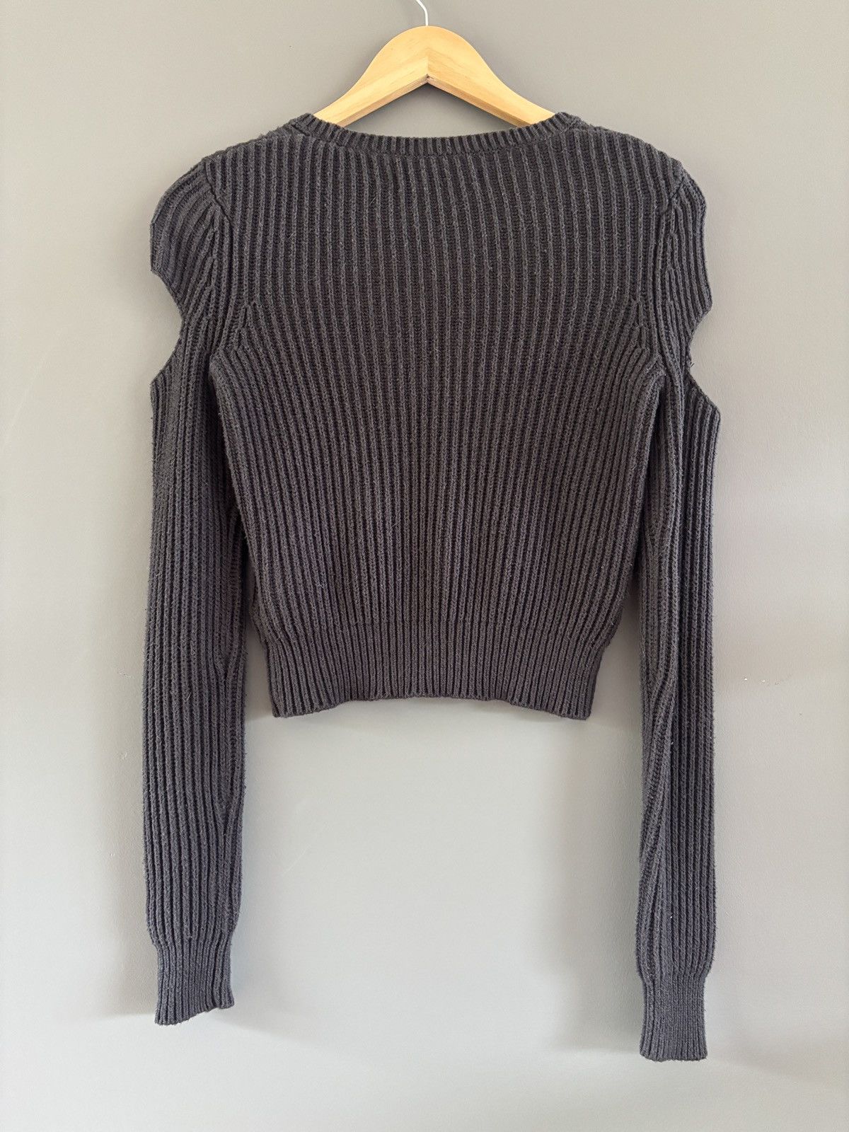 Allsaints All Saints Ria Ribbed black sweater XS Size XS / US 0-2 / IT 36-38 - 5 Thumbnail