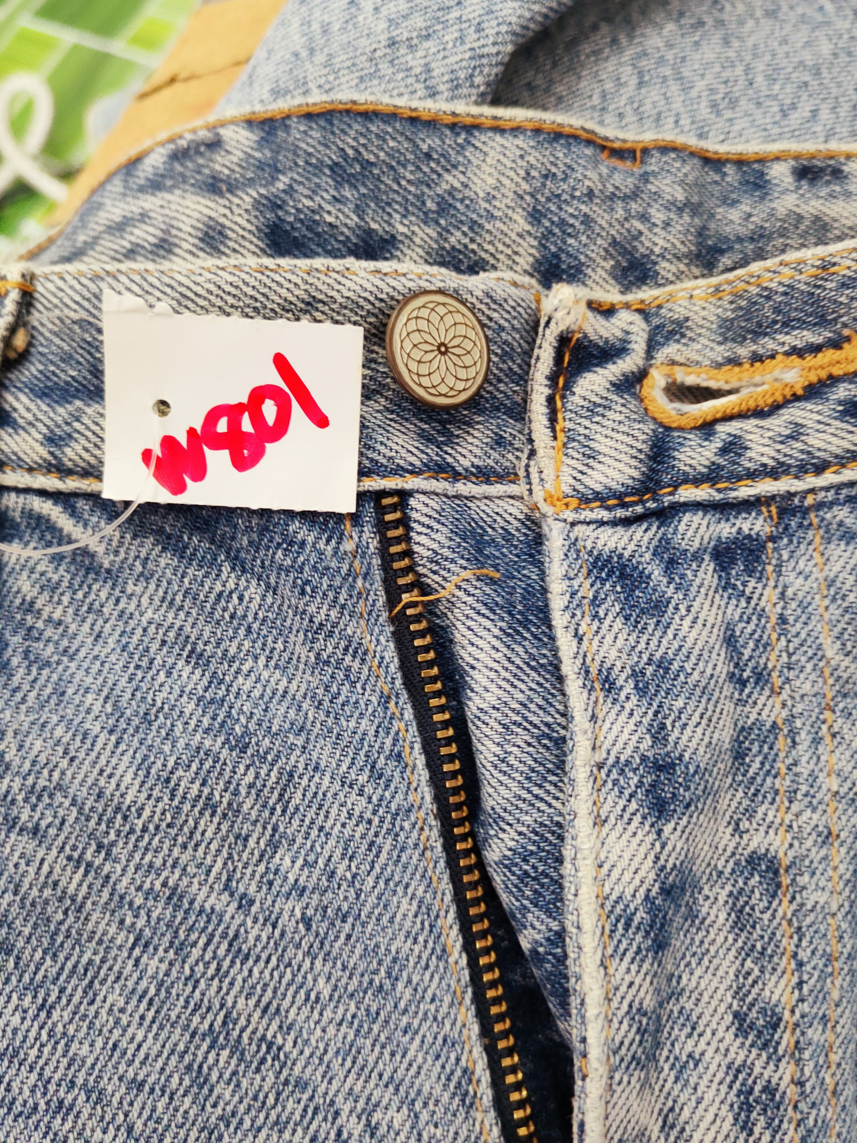Japanese Brand Japanese Brand Blue Distressed Ripped Jeans #W801 Size US 32 / EU 48 - 13 Thumbnail