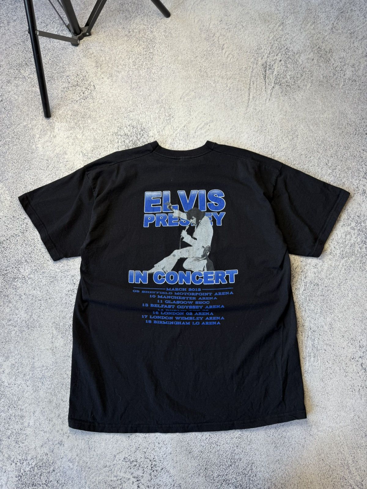 Vintage Vintage 1990 Official Elvis Presley T-shirt Size US XL / EU 56 / 4 - 13 Thumbnail