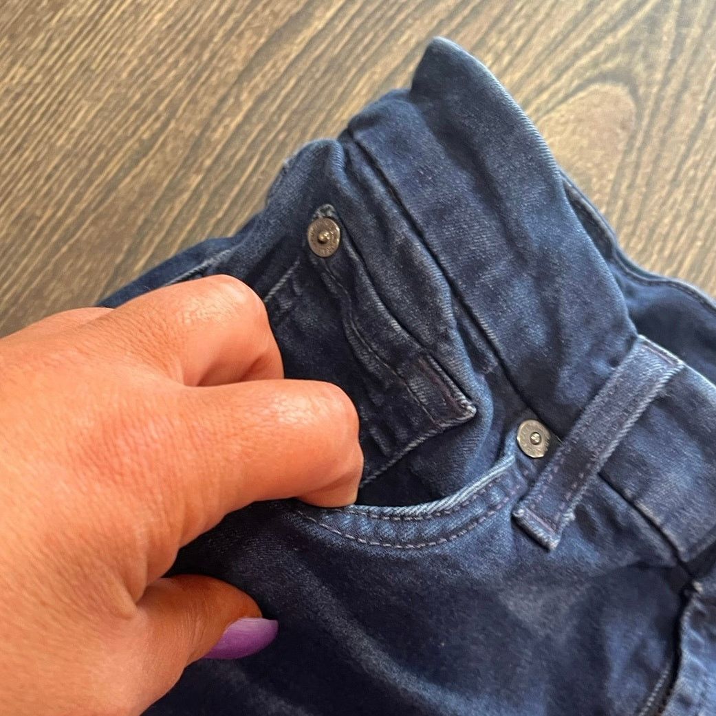 7 For All Mankind 7 For All Mankind The Skinny Jeans Mid Rise Denim Size 27 Size 27" / US 4 / IT 40 - 4 Thumbnail