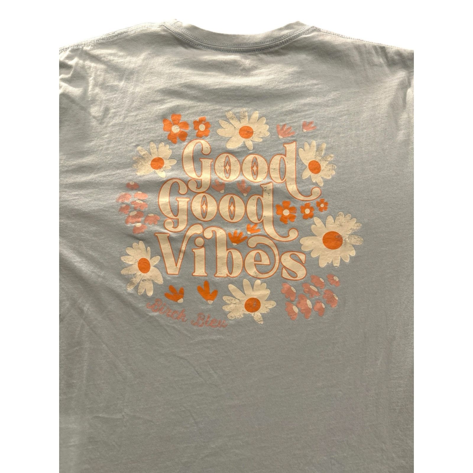 The Unbranded Brand Birch Bleu Boutique Women’s L Retro Daisy Good Vibes TShirt Size L / US 10 / IT 46 - 5 Thumbnail