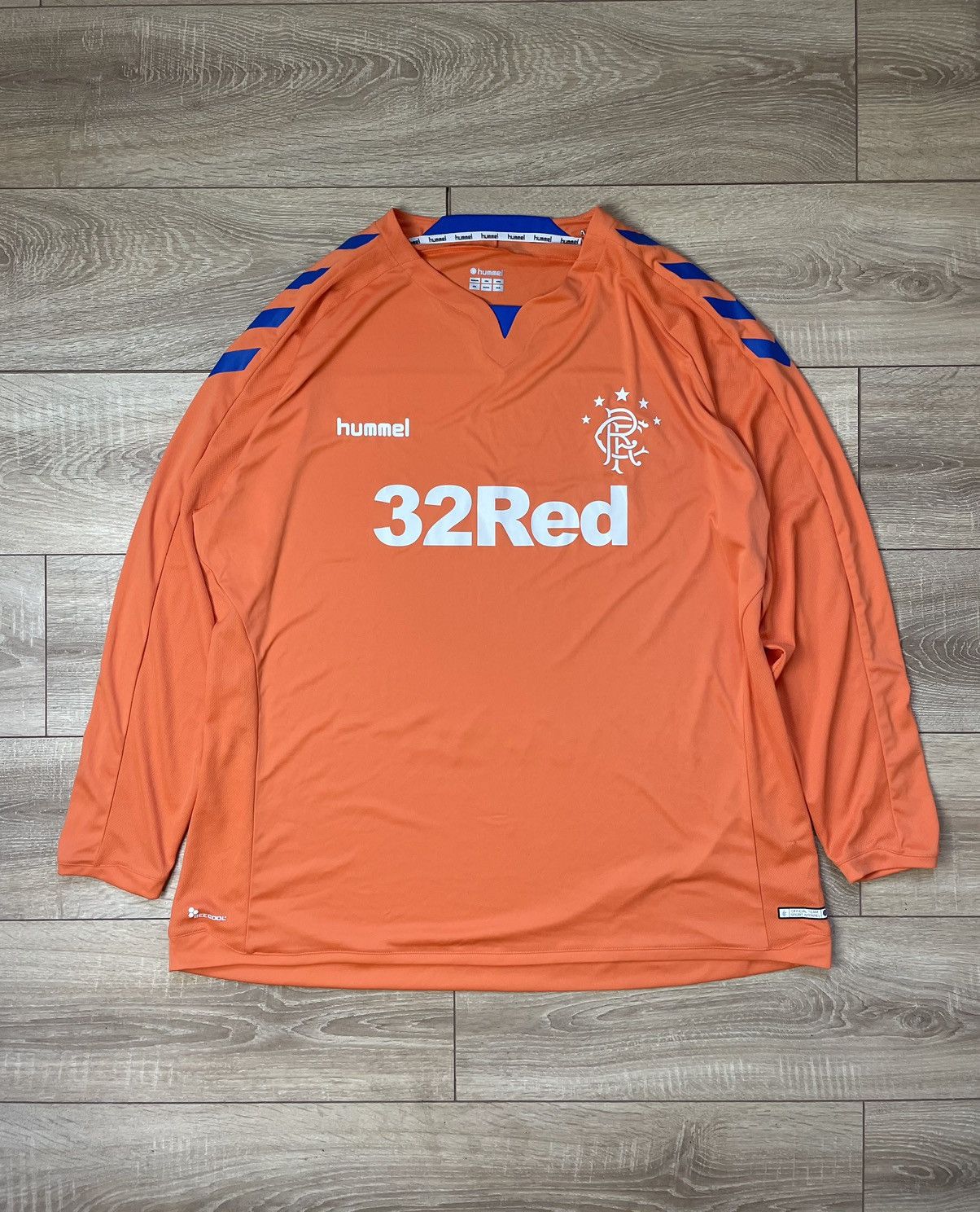 Hummel Rangers 2018 - 2019 Third football Hummel Long sleeve jersey Size US XXL / EU 58 / 5 - 1 Thumbnail