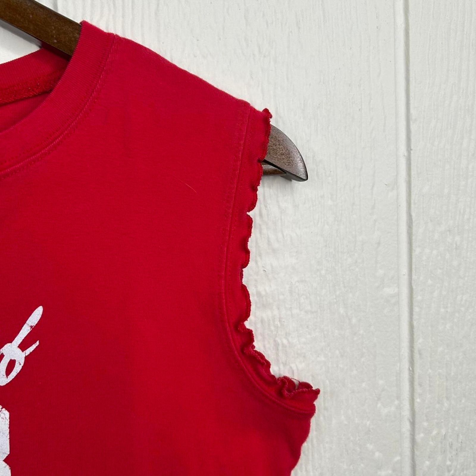 Other Vintage 2003 Y2K 'Class of 03 Rocks' Red Baby Tee X-Large Size XL / US 12-14 / IT 48-50 - 6 Thumbnail