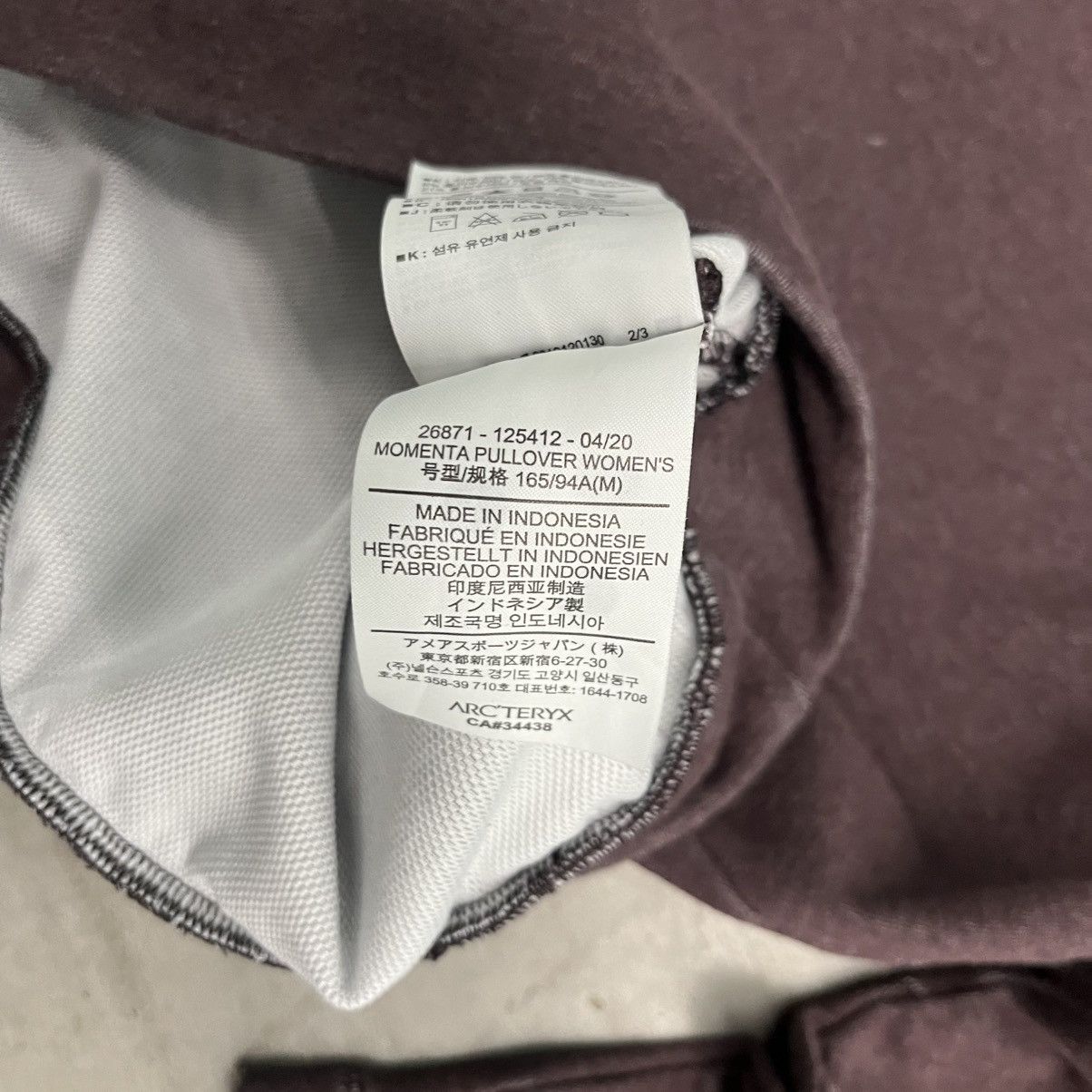 Arc'teryx Women’s Arcteryx Momenta Pullover Sweatshirt Size M / US 6-8 / IT 42-44 - 5 Thumbnail