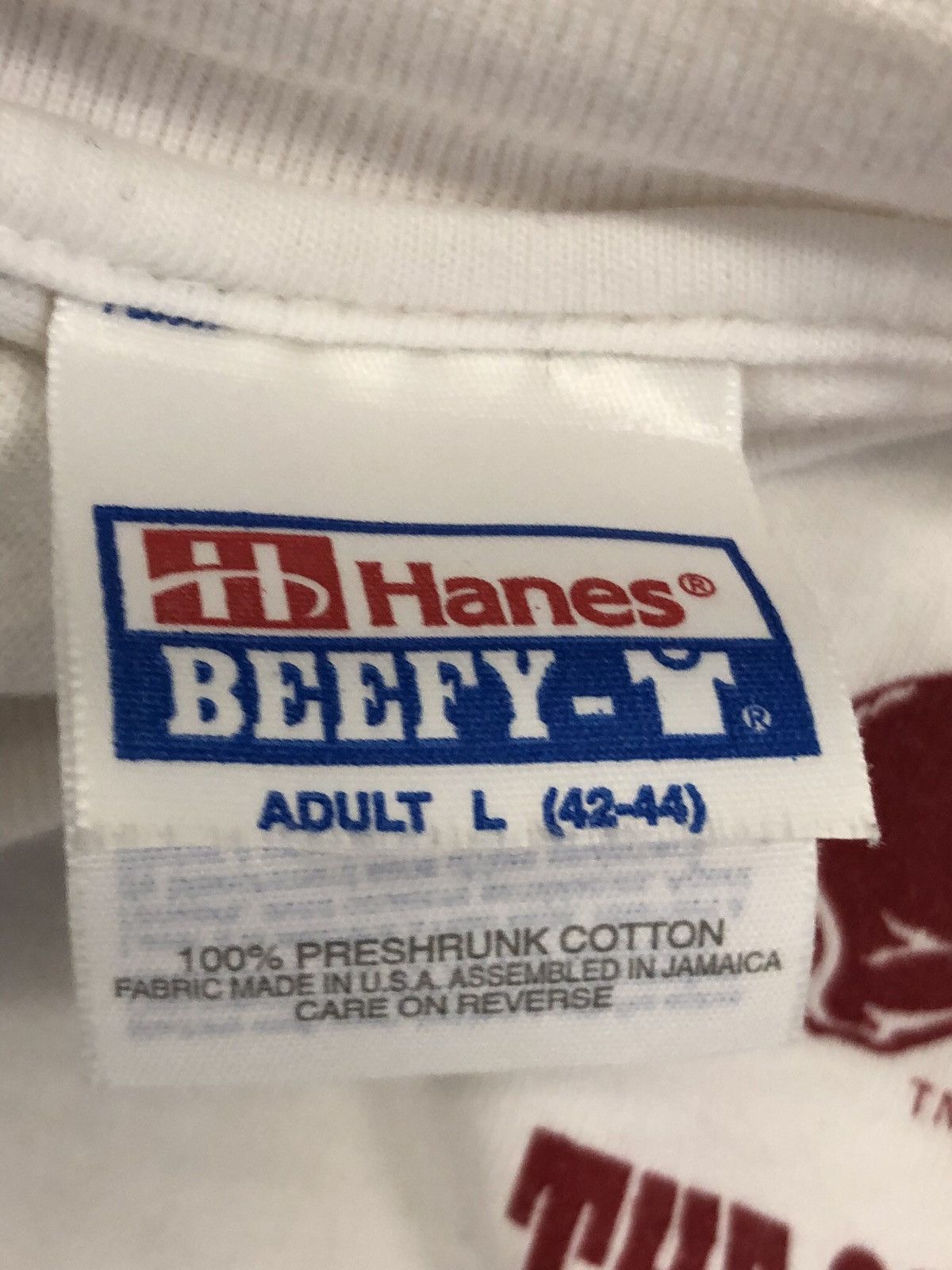 Hanes × Vintage 1998 Arkansas vs Kentucky Basketball Blood Drive Tee Size US L / EU 52-54 / 3 - 7 Thumbnail