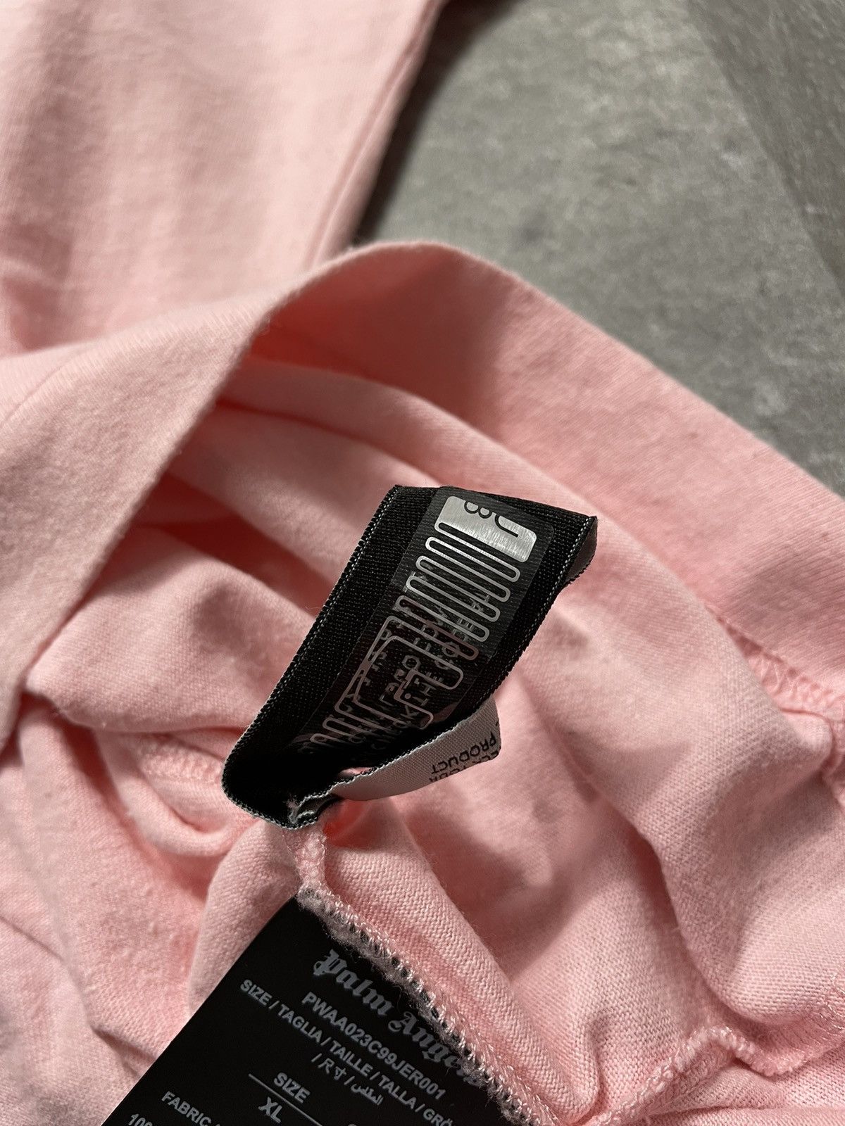 Palm Angels Palm Angels Oversize Classic Logo Pink Tee Rare Streetwear Size US XL / EU 56 / 4 - 13 Thumbnail
