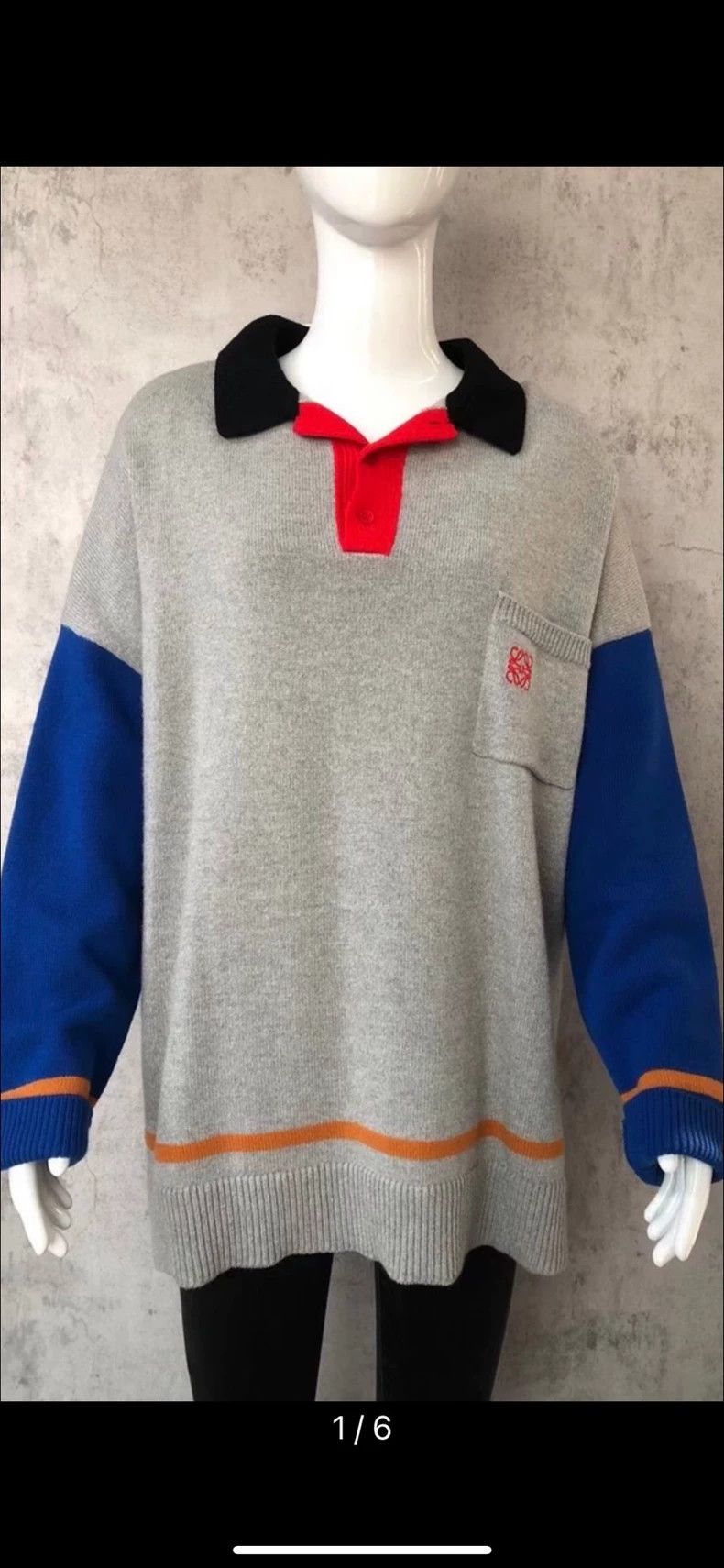Loewe Loewe knitted sweater Size S / US 4 / IT 40 - 1 Thumbnail