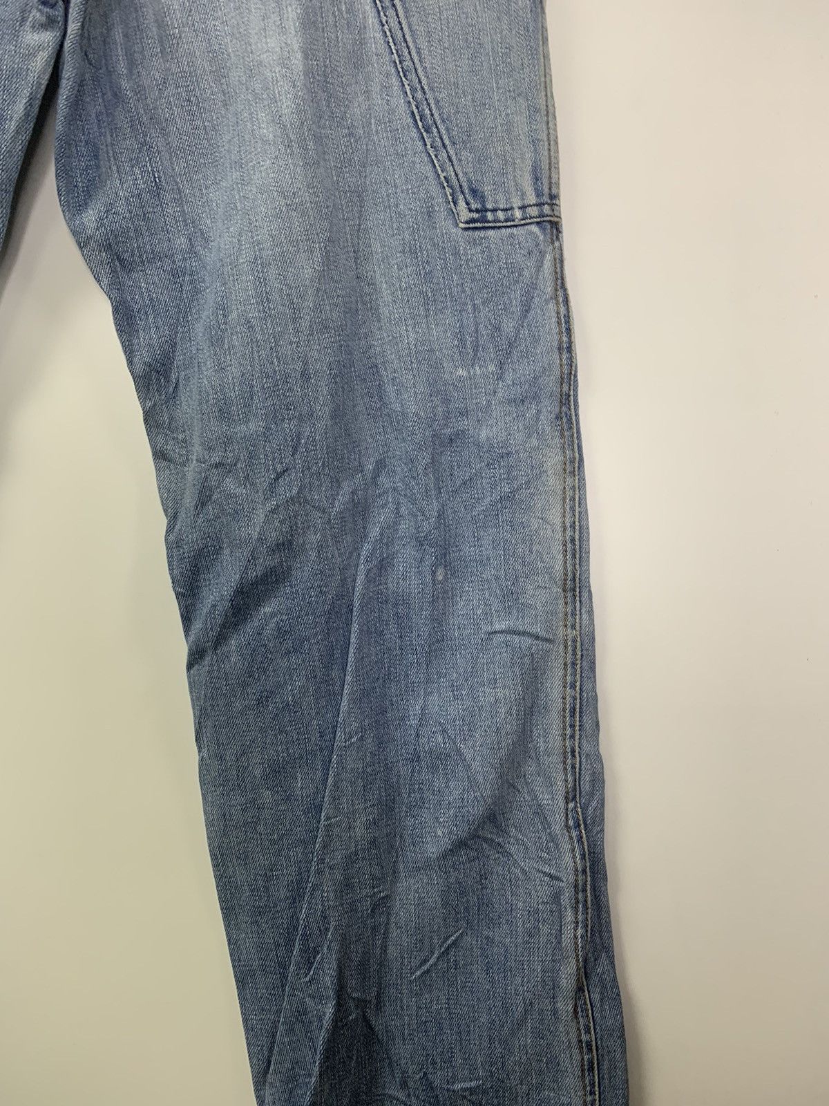 Vintage Vintage Polo RL distress jeans Size US 31 - 13 Thumbnail
