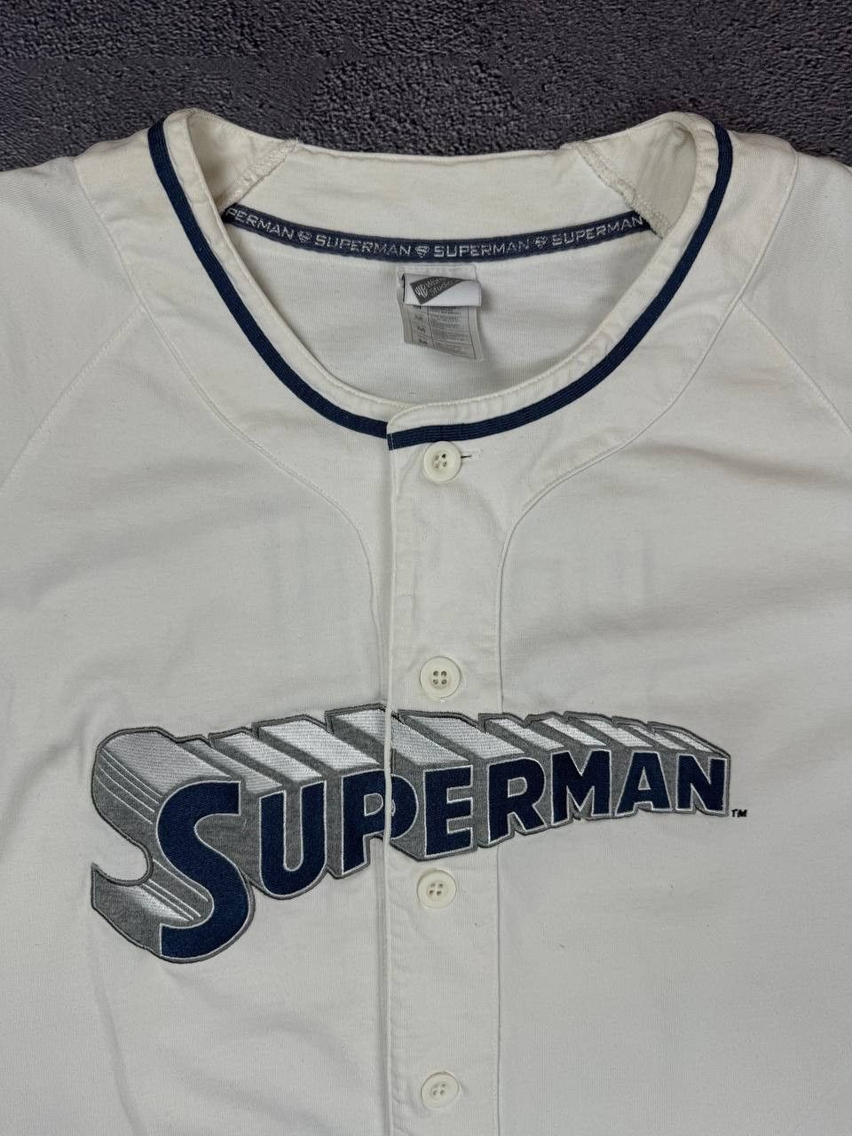 DC Comics Vintage Superman DC comics Baseball Jersey Size M Size US M / EU 48-50 / 2 - 7 Thumbnail