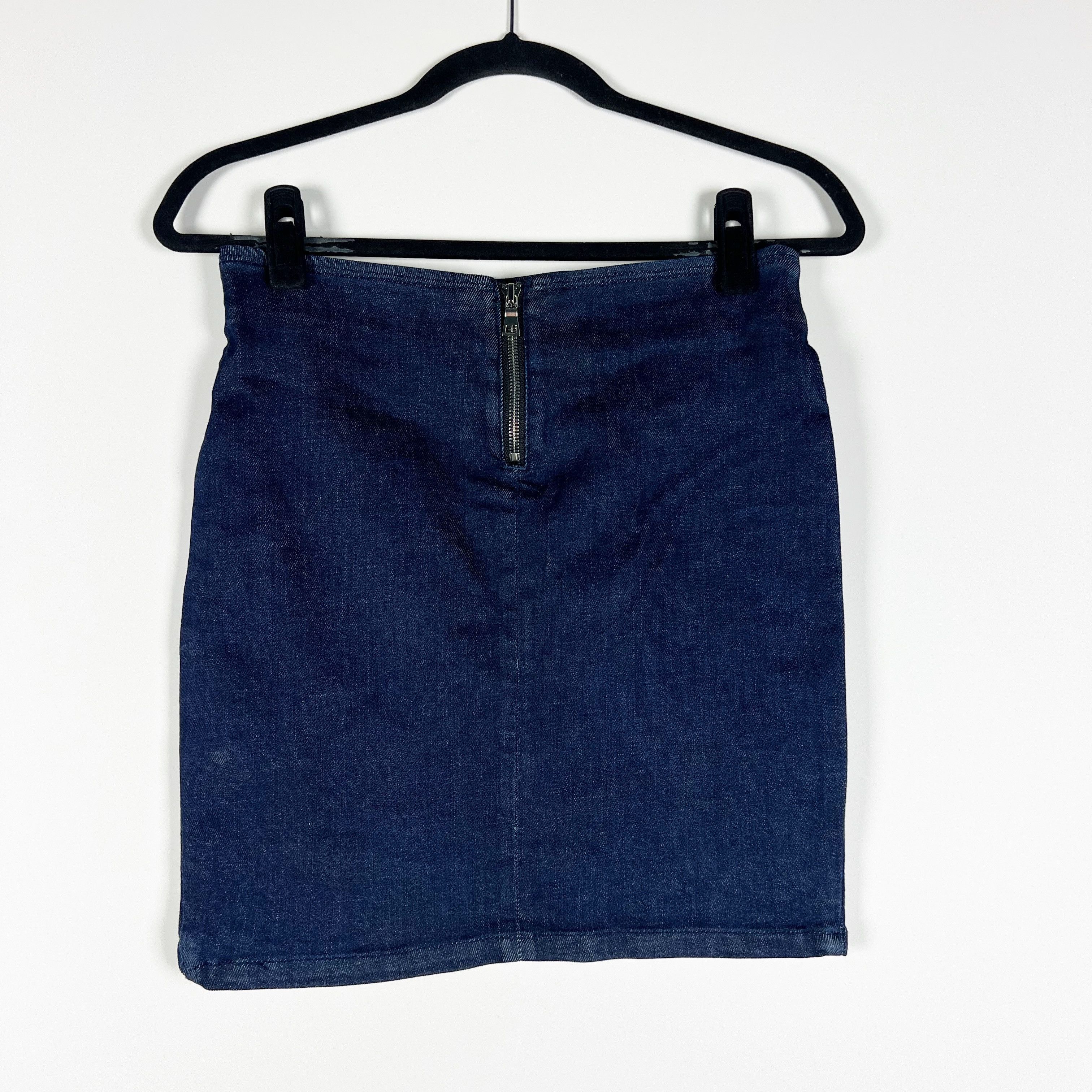 Rta RTA Cotton Stretch Asymmetrical Zipper Detail Size 27" / US 4 / IT 40 - 4 Thumbnail
