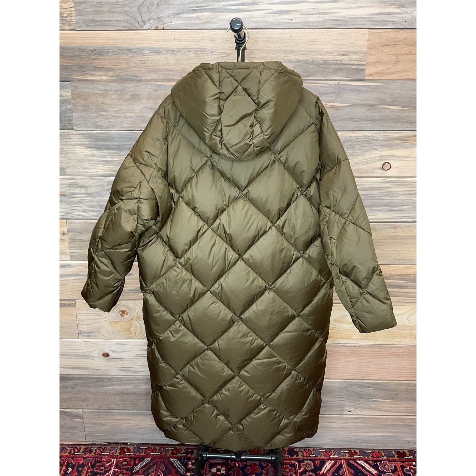 STAND STUDIO Stand Studio NWT Farrah Coat Khaki Green Puffer Women’s Sz M Size M / US 6-8 / IT 42-44 - 4 Thumbnail